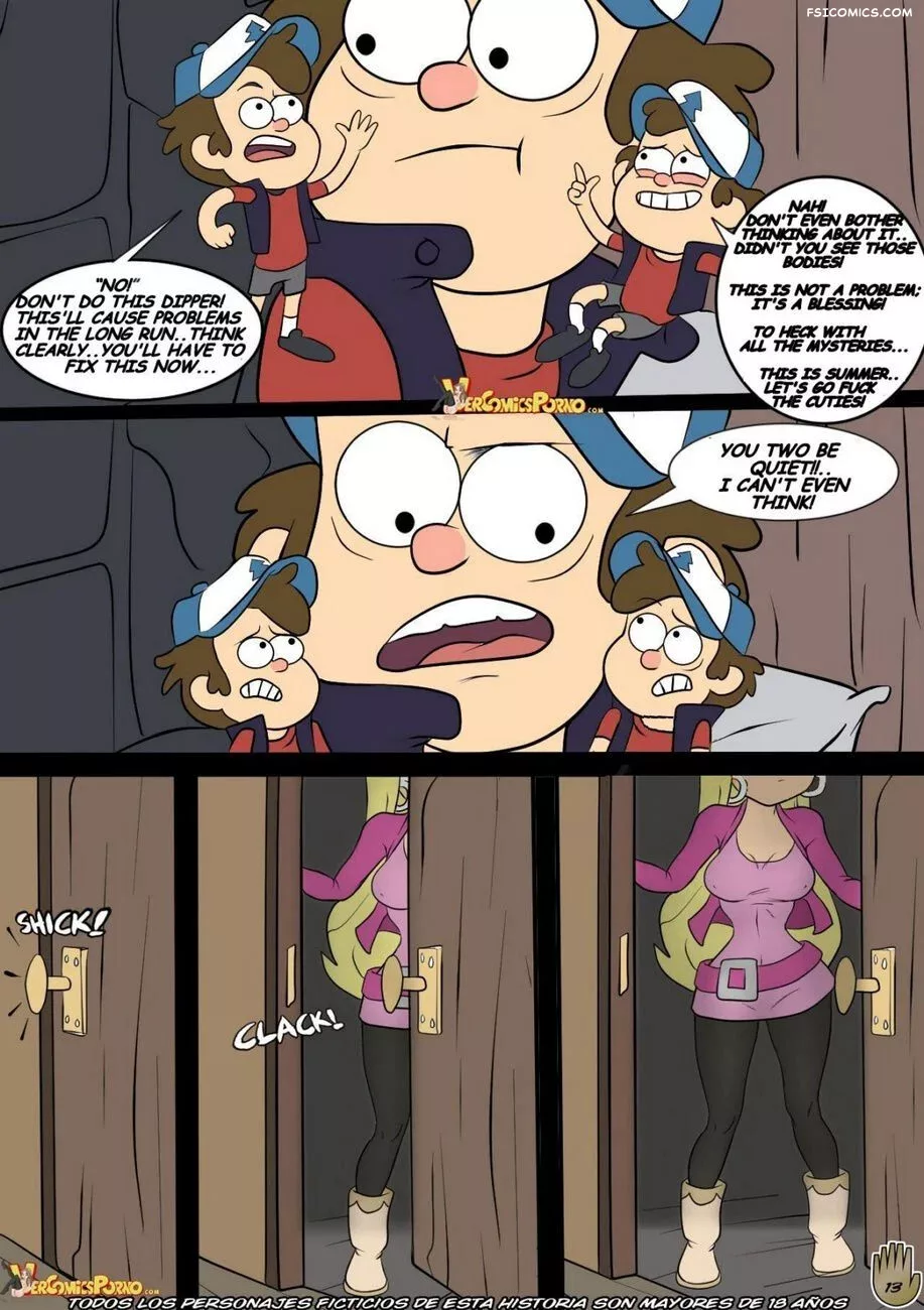 Gravity Falls A Summer Of Pleasure Chapter 1 Drah Navlag FSIComics.com 13 - FSIComics Gravity Falls A Summer Of Pleasure Chapter 1 Drah Navlag FSIComics.com 13 - FSIComics