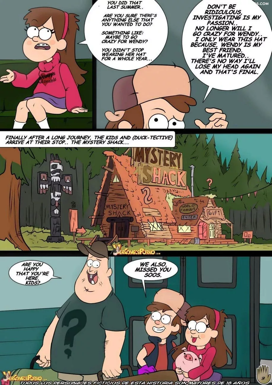 Gravity Falls A Summer Of Pleasure Chapter 1 Drah Navlag FSIComics.com 4 - FSIComics Gravity Falls A Summer Of Pleasure Chapter 1 Drah Navlag FSIComics.com 4 - FSIComics