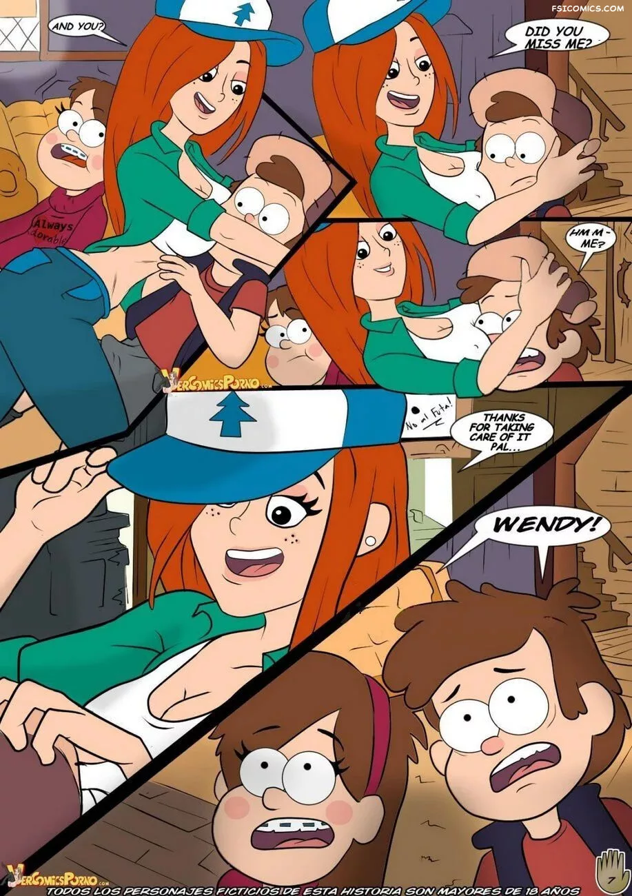 Gravity Falls A Summer Of Pleasure Chapter 1 Drah Navlag FSIComics.com 8 - FSIComics Gravity Falls A Summer Of Pleasure Chapter 1 Drah Navlag FSIComics.com 8 - FSIComics