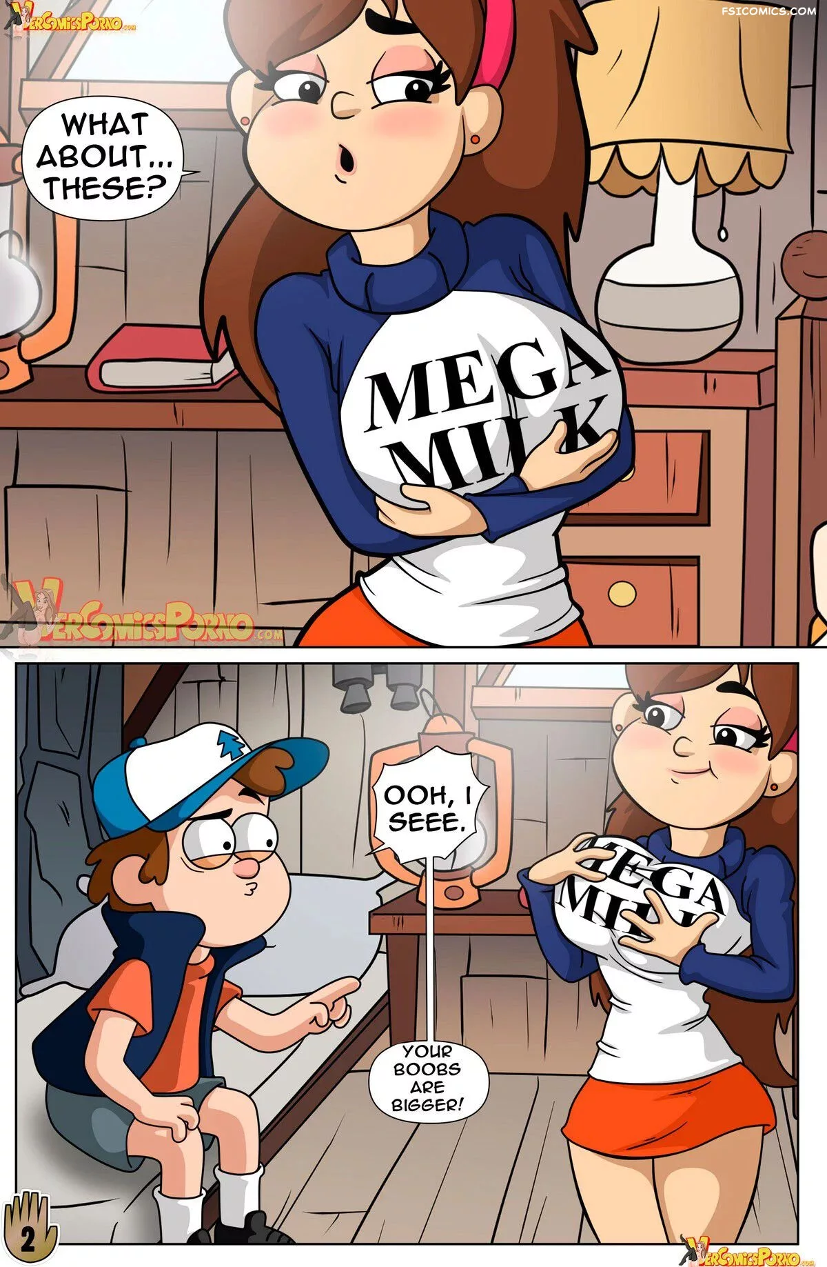 Gravity Falls A Summer Of Pleasure Chapter 4 Drah Navlag FSIComics.com 3 - FSIComics Gravity Falls A Summer Of Pleasure Chapter 4 Drah Navlag FSIComics.com 3 - FSIComics