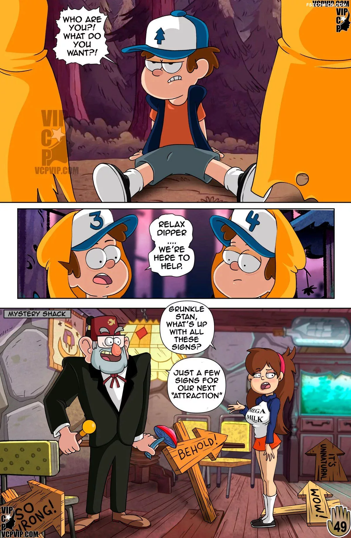 Gravity Falls A Summer Of Pleasure Chapter 4 Drah Navlag FSIComics.com 49 - FSIComics Gravity Falls A Summer Of Pleasure Chapter 4 Drah Navlag FSIComics.com 49 - FSIComics