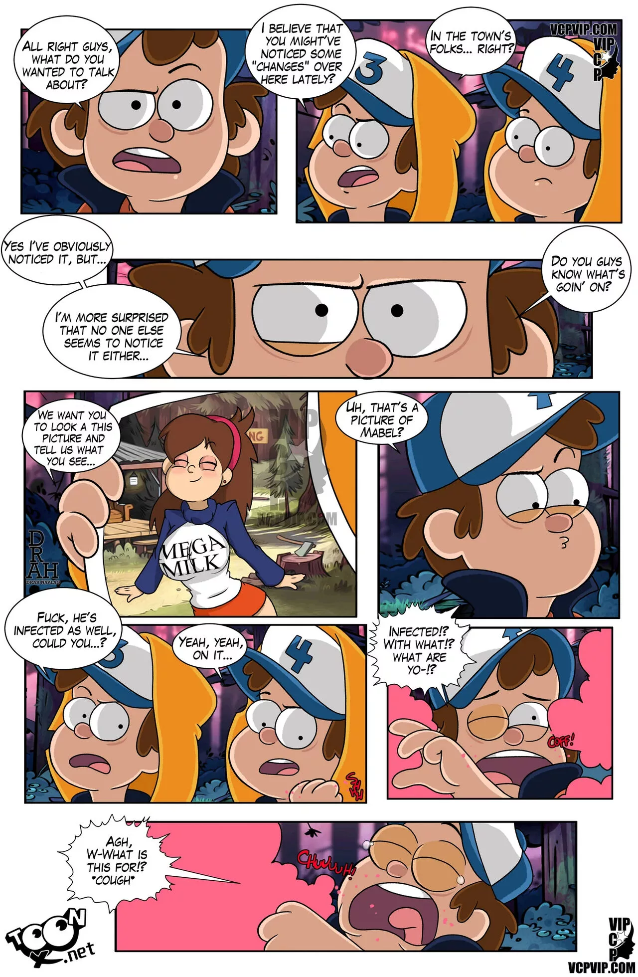 Gravity Falls A Summer Of Pleasure Chapter 5 Drah Navlag FSIComics.com 4 - FSIComics