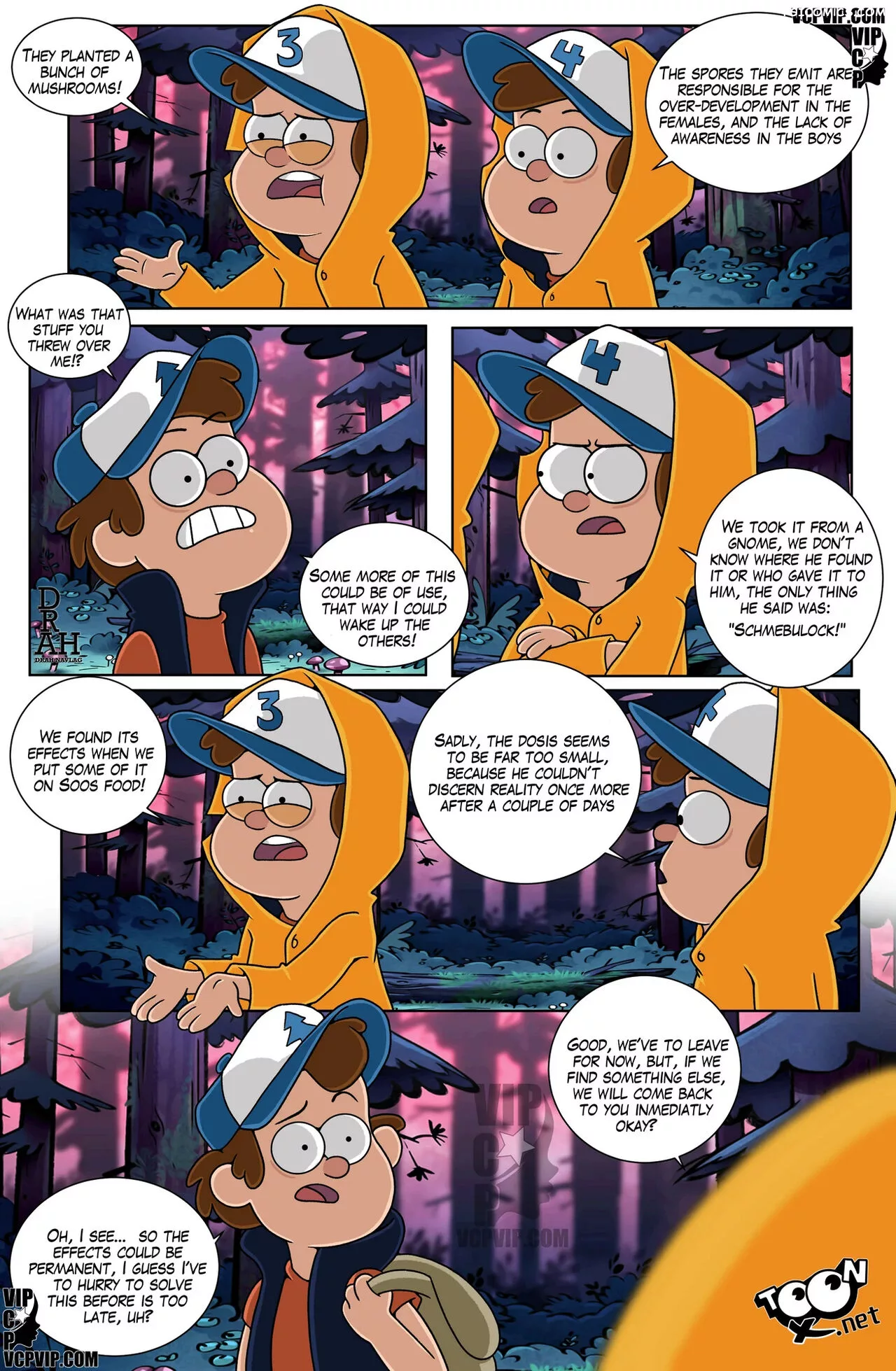 Gravity Falls A Summer Of Pleasure Chapter 5 Drah Navlag FSIComics.com 6 - FSIComics
