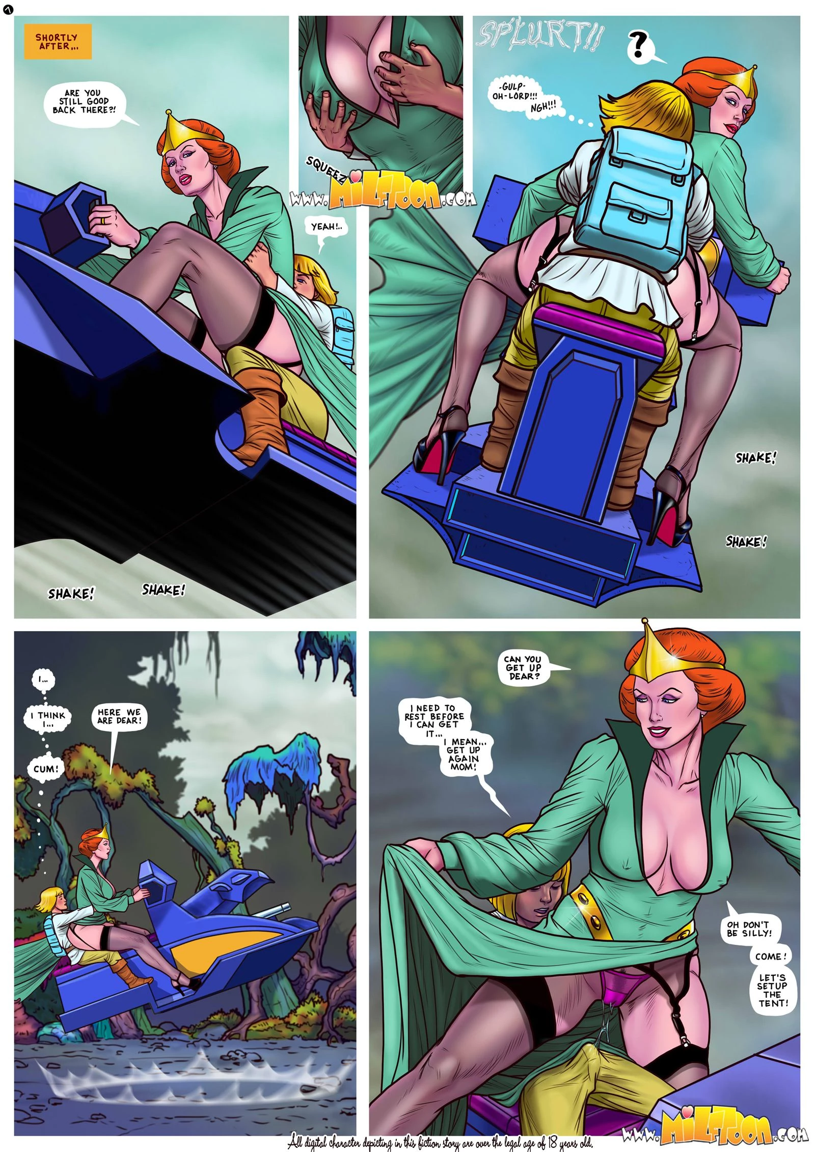 He Cum And The Masturbates Of The Universe MILFToon FSIComics.com 8 - FSIComics