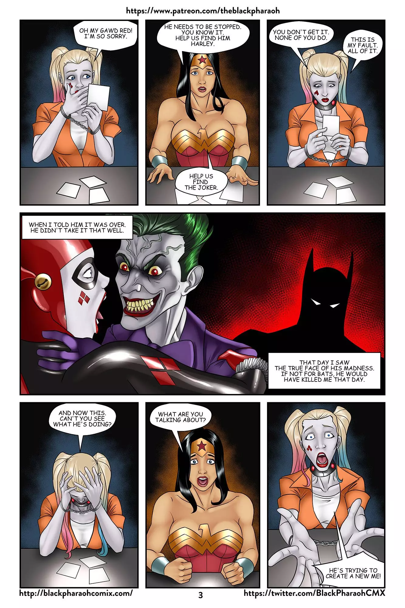 Joker The Inner Joke The Black Pharaoh FSIComics.com 4 - FSIComics Joker The Inner Joke The Black Pharaoh FSIComics.com 4 - FSIComics