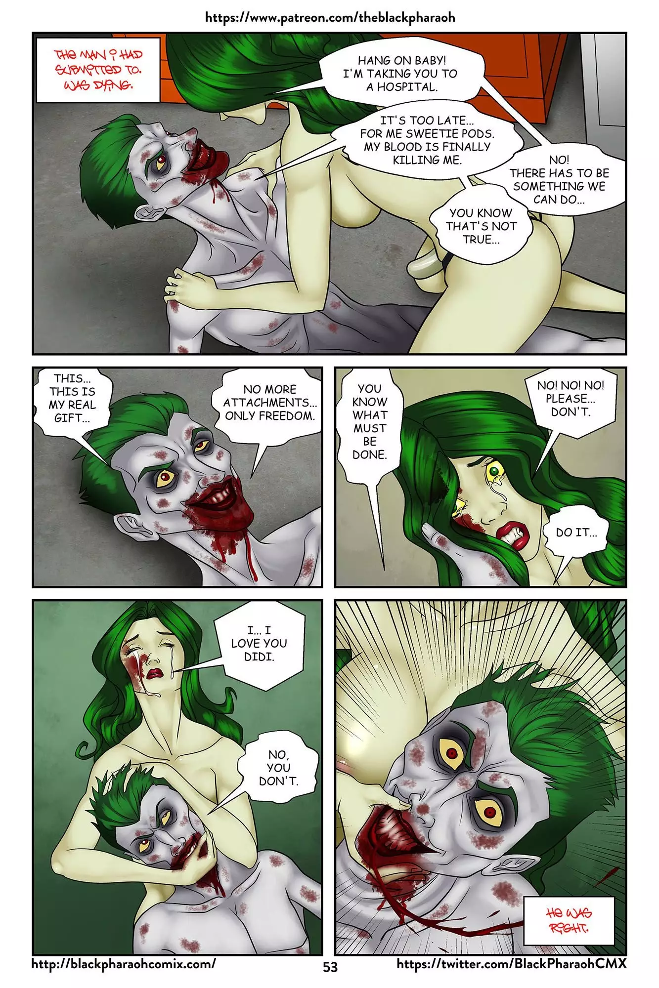 Joker The Inner Joke The Black Pharaoh FSIComics.com 54 - FSIComics Joker The Inner Joke The Black Pharaoh FSIComics.com 54 - FSIComics