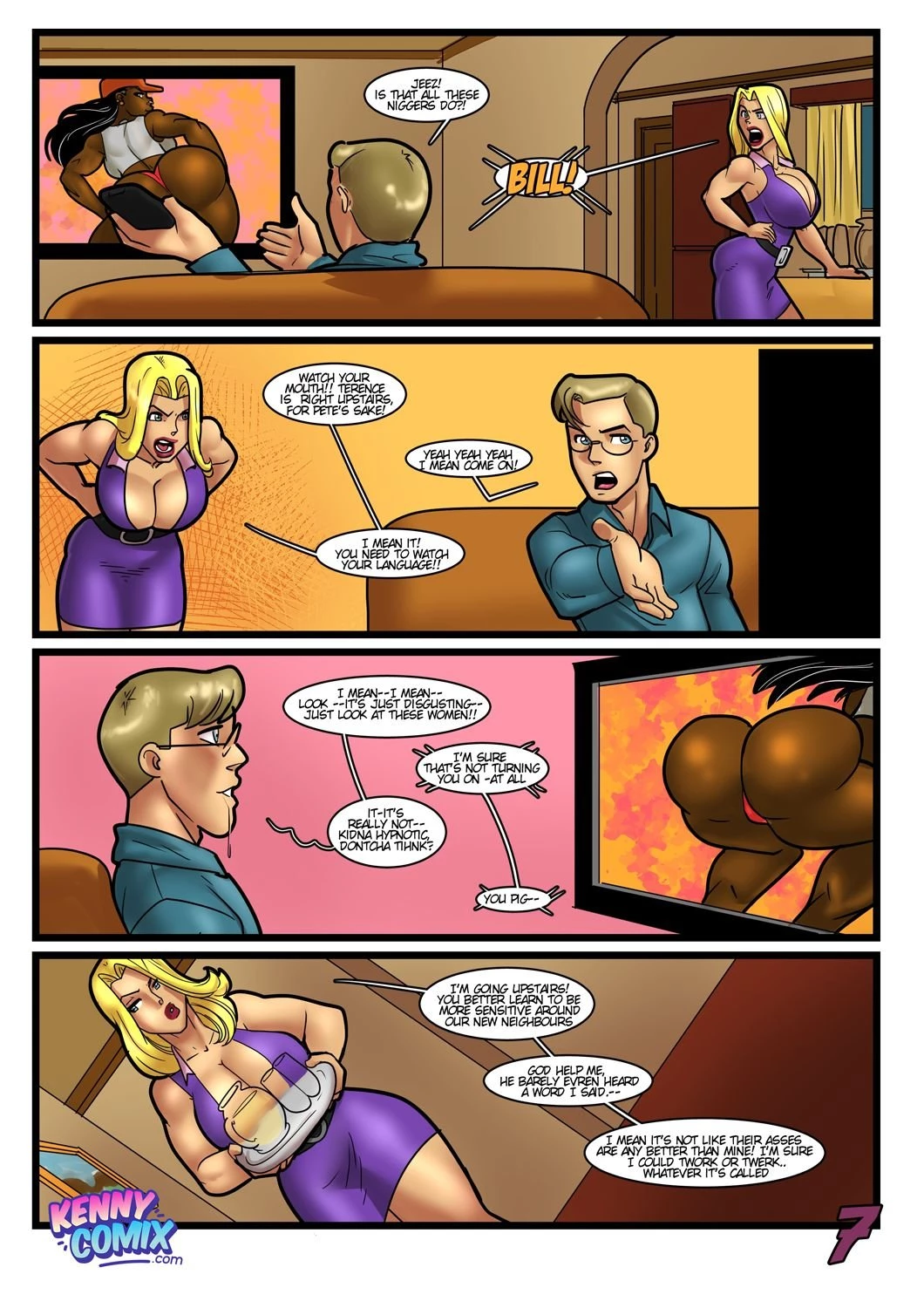 Meet The Neighbors Chapter 1 Moving In Kennycomix FSIComics.com 8 - FSIComics Meet The Neighbors Chapter 1 Moving In Kennycomix FSIComics.com 8 - FSIComics
