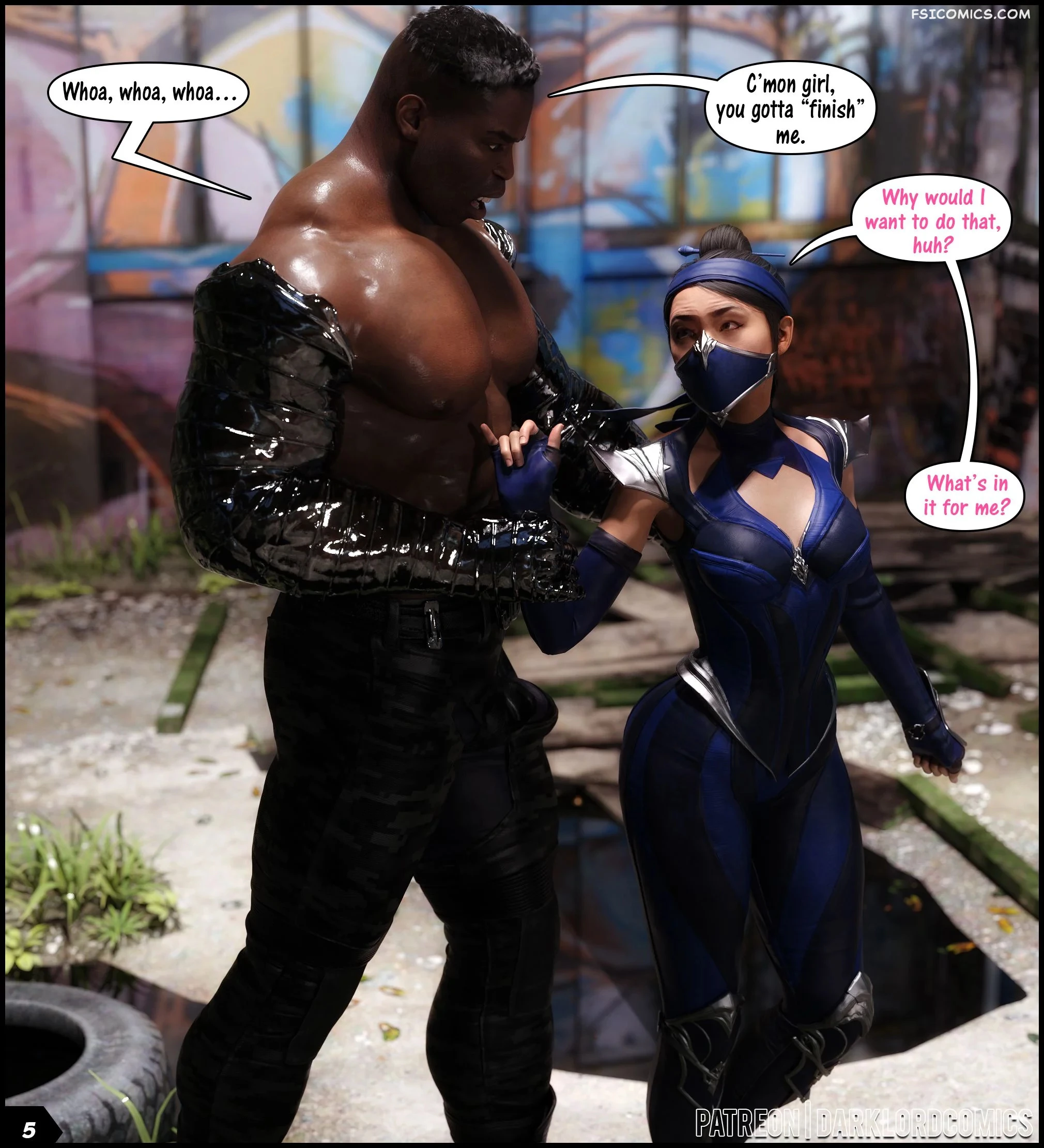 Mortal Combat Kitana VS Jax darkLord 3d fsicomics.com 5 - FSIComics Mortal Combat Kitana VS Jax darkLord 3d fsicomics.com 5 - FSIComics