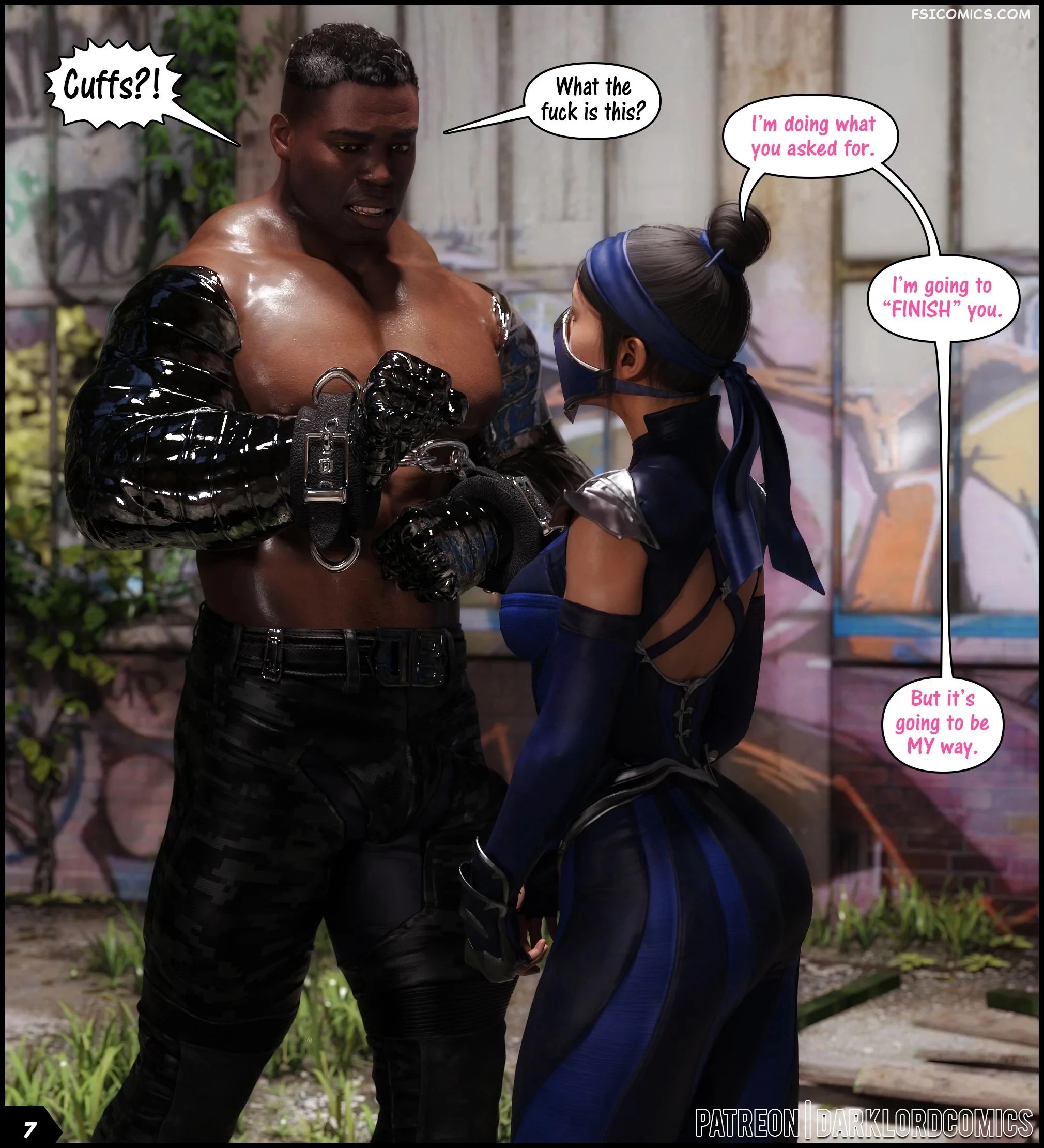 Mortal Combat Kitana VS Jax darkLord 3d fsicomics.com 7 - FSIComics Mortal Combat Kitana VS Jax darkLord 3d fsicomics.com 7 - FSIComics