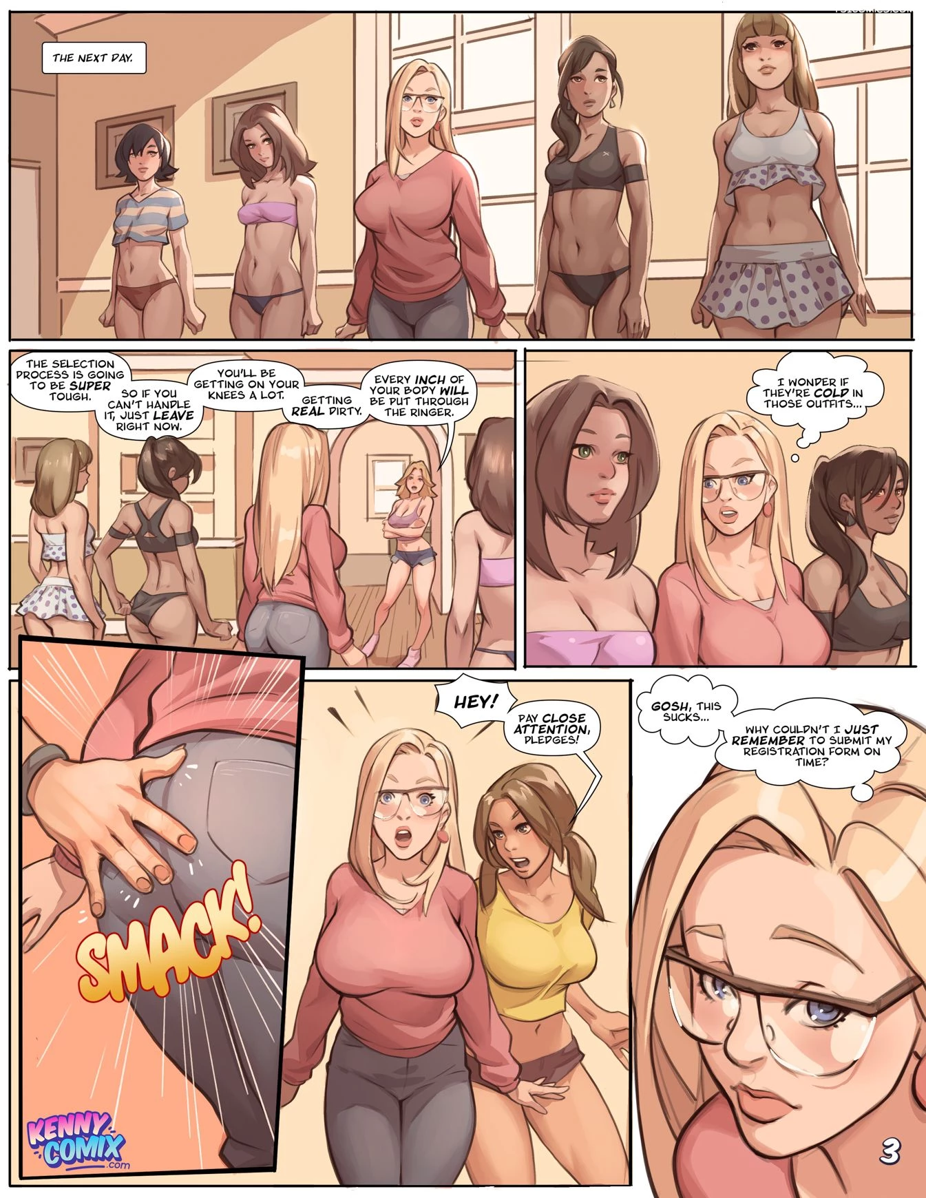 Naughty Sorority The New Pledge Kennycomix FSIComics.com 3 - FSIComics Naughty Sorority The New Pledge Kennycomix FSIComics.com 3 - FSIComics
