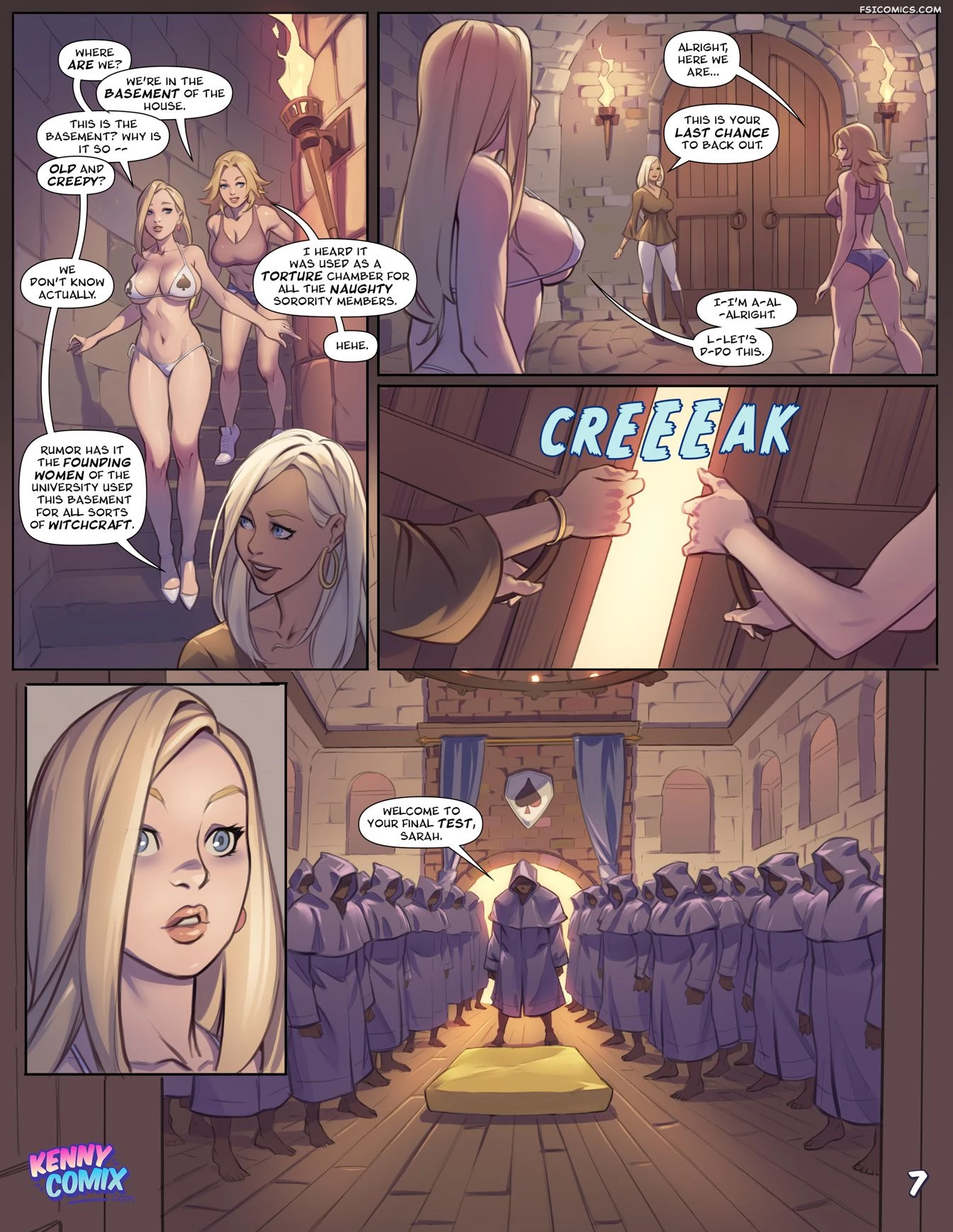 Naughty Sorority The New Pledge Kennycomix FSIComics.com 7 - FSIComics Naughty Sorority The New Pledge Kennycomix FSIComics.com 7 - FSIComics