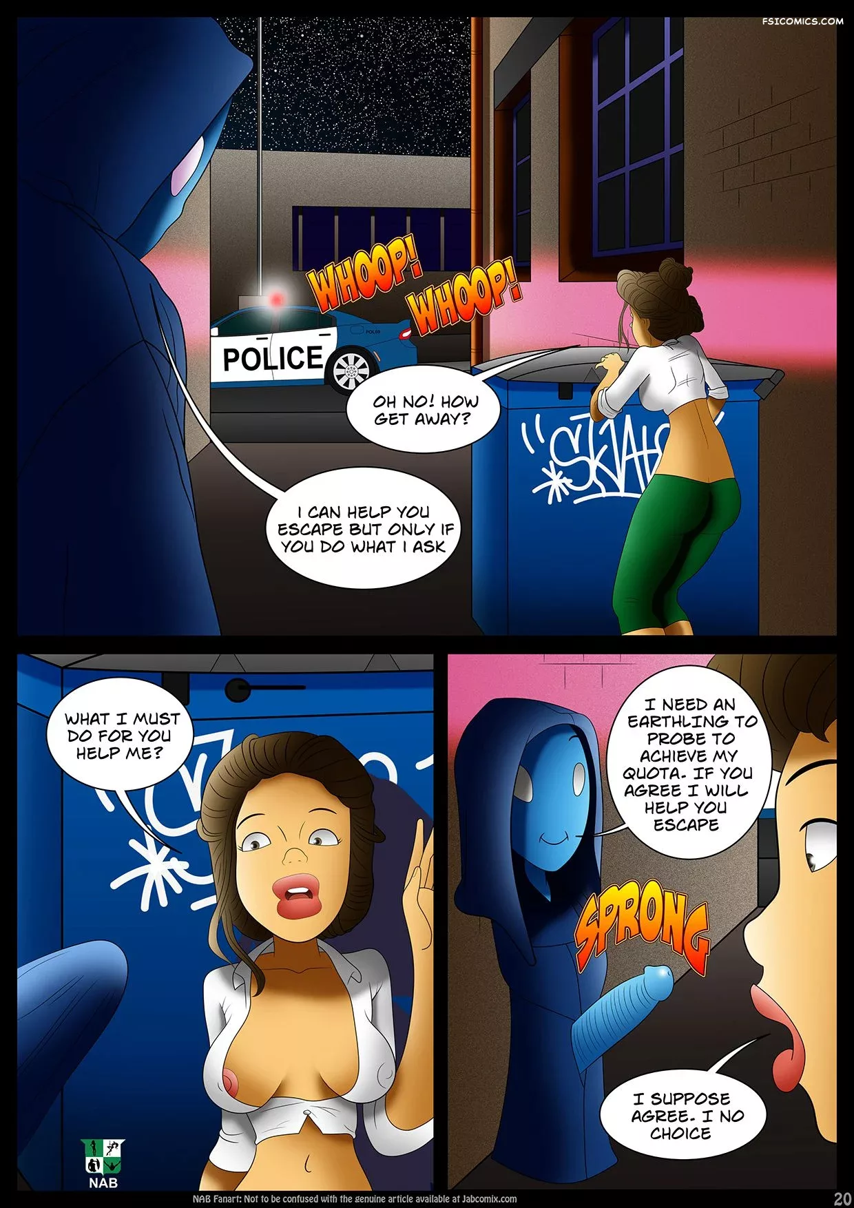 Oh Daddy Chapter 2 Into the Blue NAB Art by JABComix FSIComics.com 21 - FSIComics Oh Daddy Chapter 2 Into the Blue NAB Art by JABComix FSIComics.com 21 - FSIComics