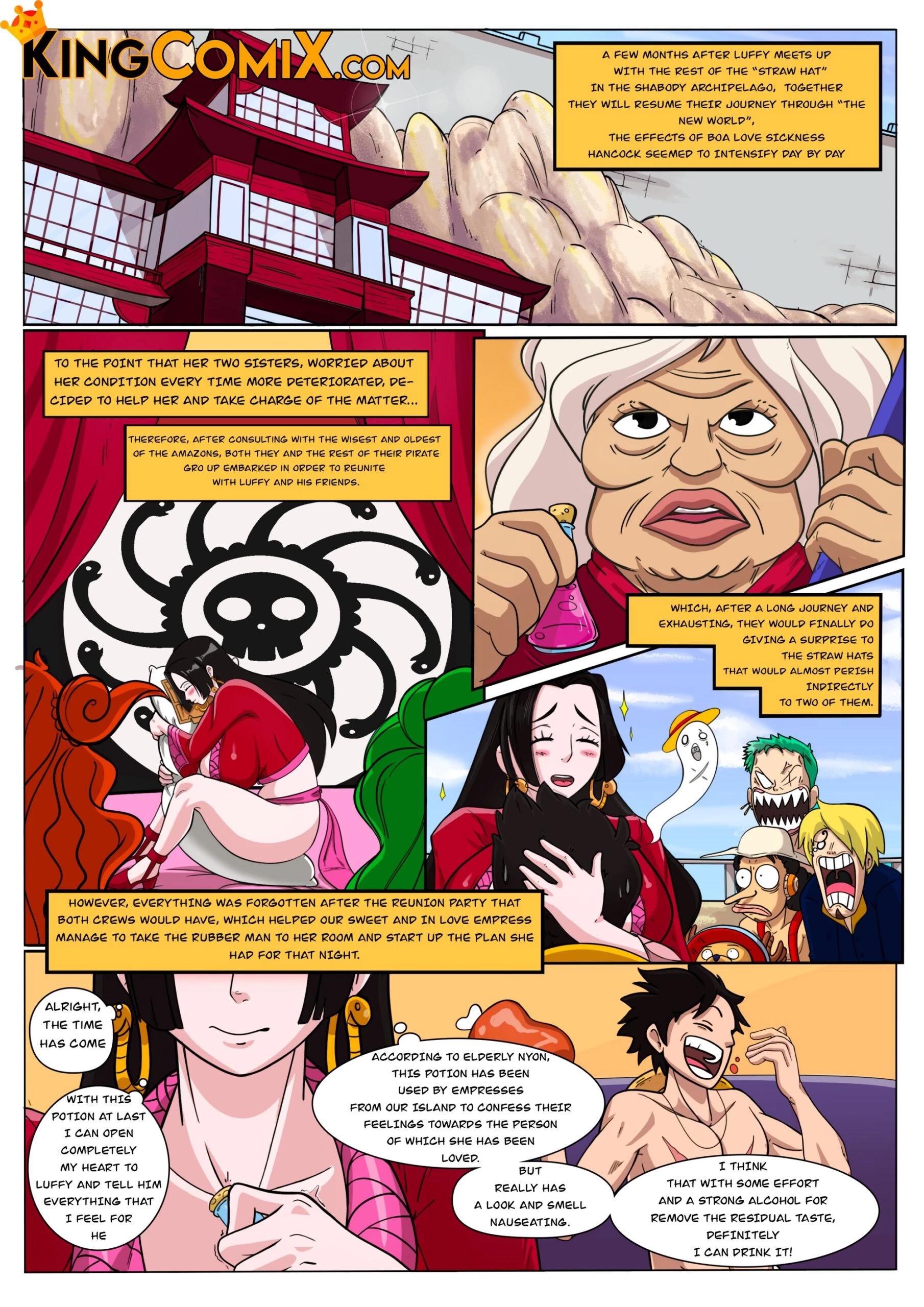 One Piece The Deep Desire Of An Amazon KingComix FSIComics.com 2 - FSIComics One Piece The Deep Desire Of An Amazon KingComix FSIComics.com 2 - FSIComics