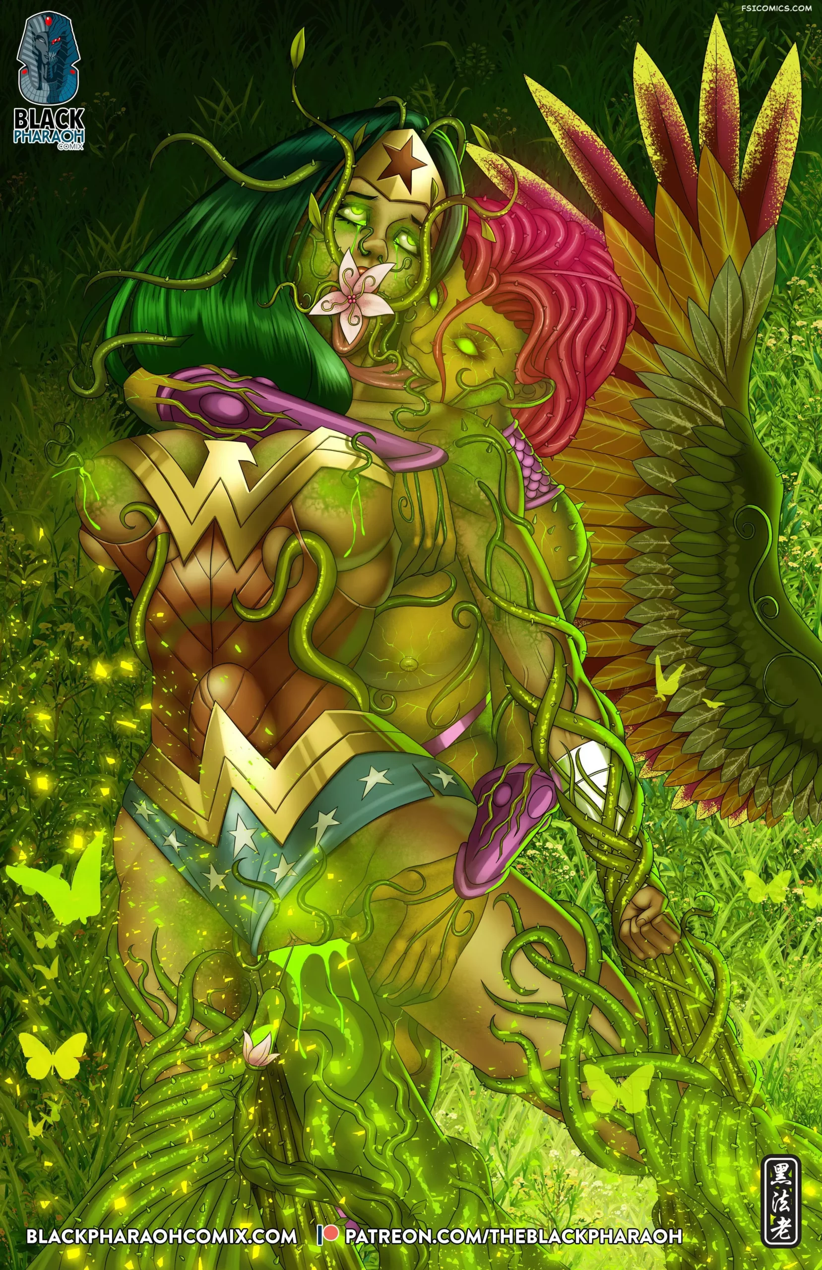 Pinups 1 Portraits of Corruption The Black Pharaoh FSIComics.com 95. The Harvest scaled - FSIComics