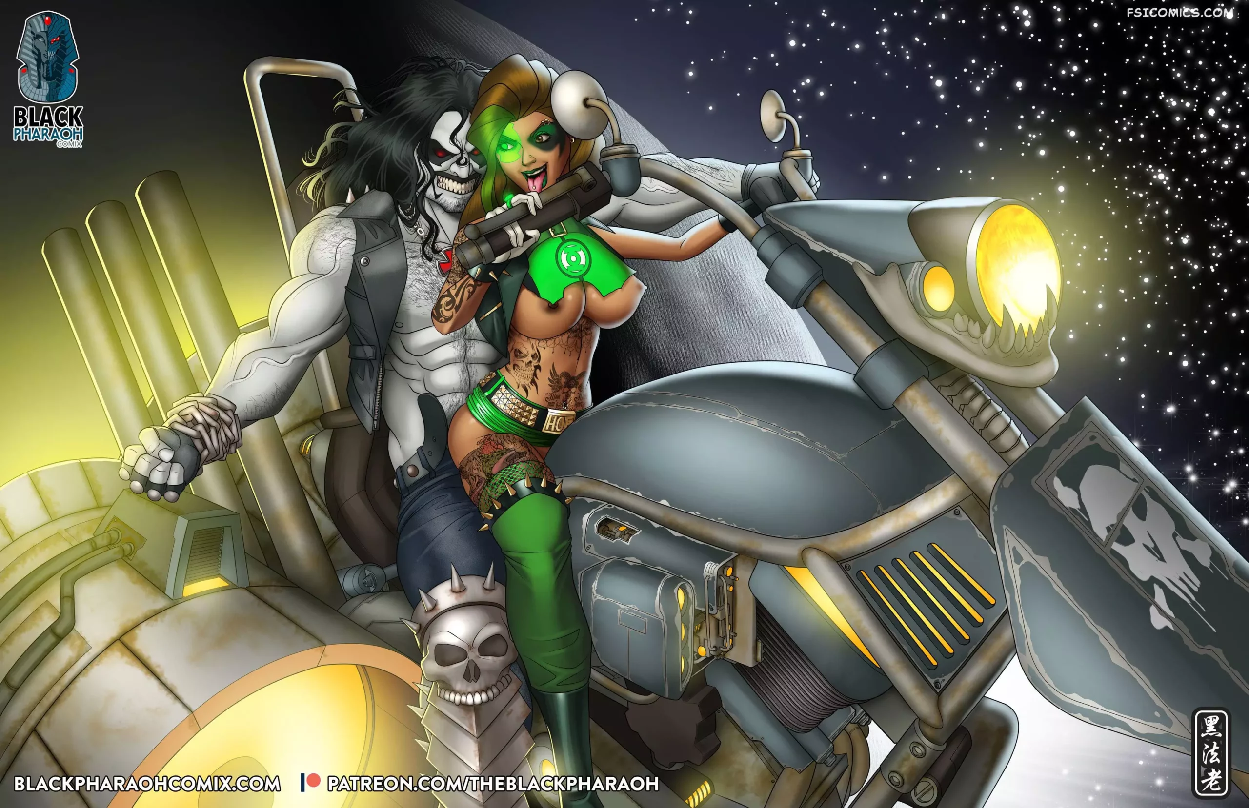 Pinups 2 Portraits of Corruption The Black Pharaoh FSIComics.com 109. Lobos new hoeg scaled - FSIComics Pinups 2 Portraits of Corruption The Black Pharaoh FSIComics.com 109. Lobos new hoeg scaled - FSIComics