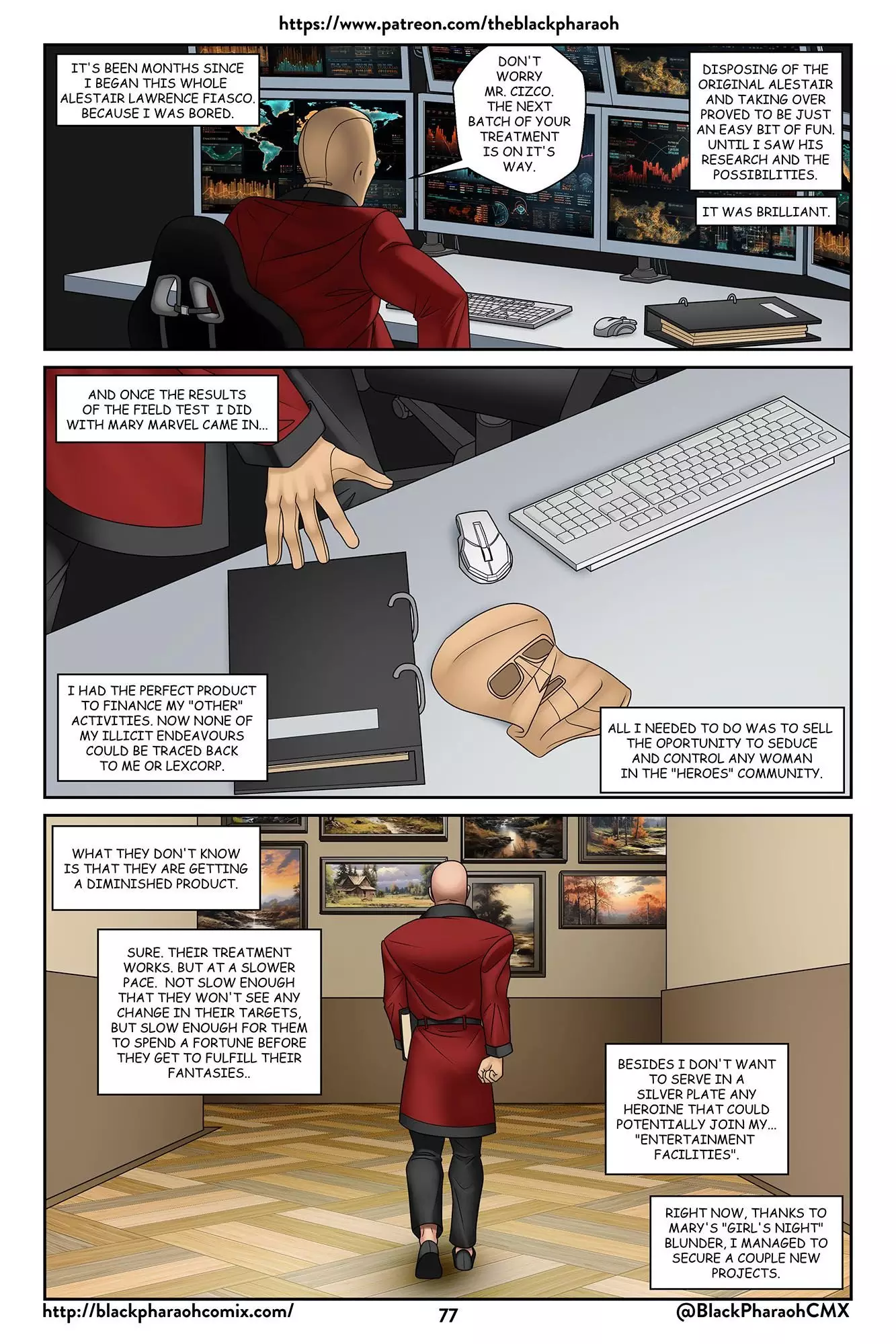The Allowance The Black Pharaoh FSIComics.com 77 - FSIComics The Allowance The Black Pharaoh FSIComics.com 77 - FSIComics