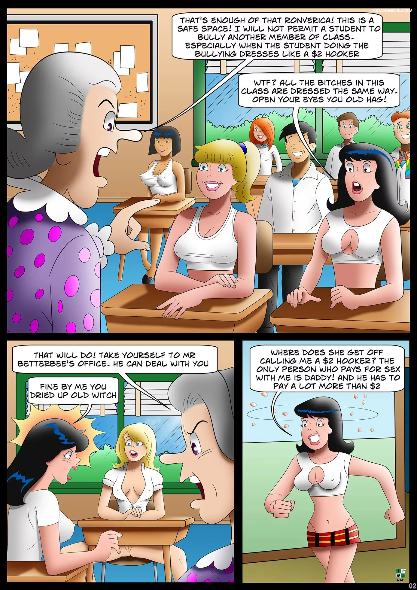 The Girls of Rivadale Chapter 2 NAB Art by JABComix FSIComics.com 3 - FSIComics The Girls of Rivadale Chapter 2 NAB Art by JABComix FSIComics.com 3 - FSIComics