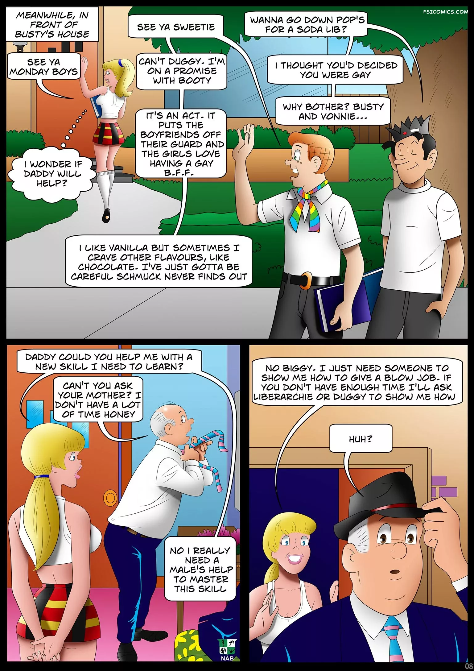 The Girls of Rivadale Chapter 2 NAB Art by JABComix FSIComics.com 9 - FSIComics The Girls of Rivadale Chapter 2 NAB Art by JABComix FSIComics.com 9 - FSIComics
