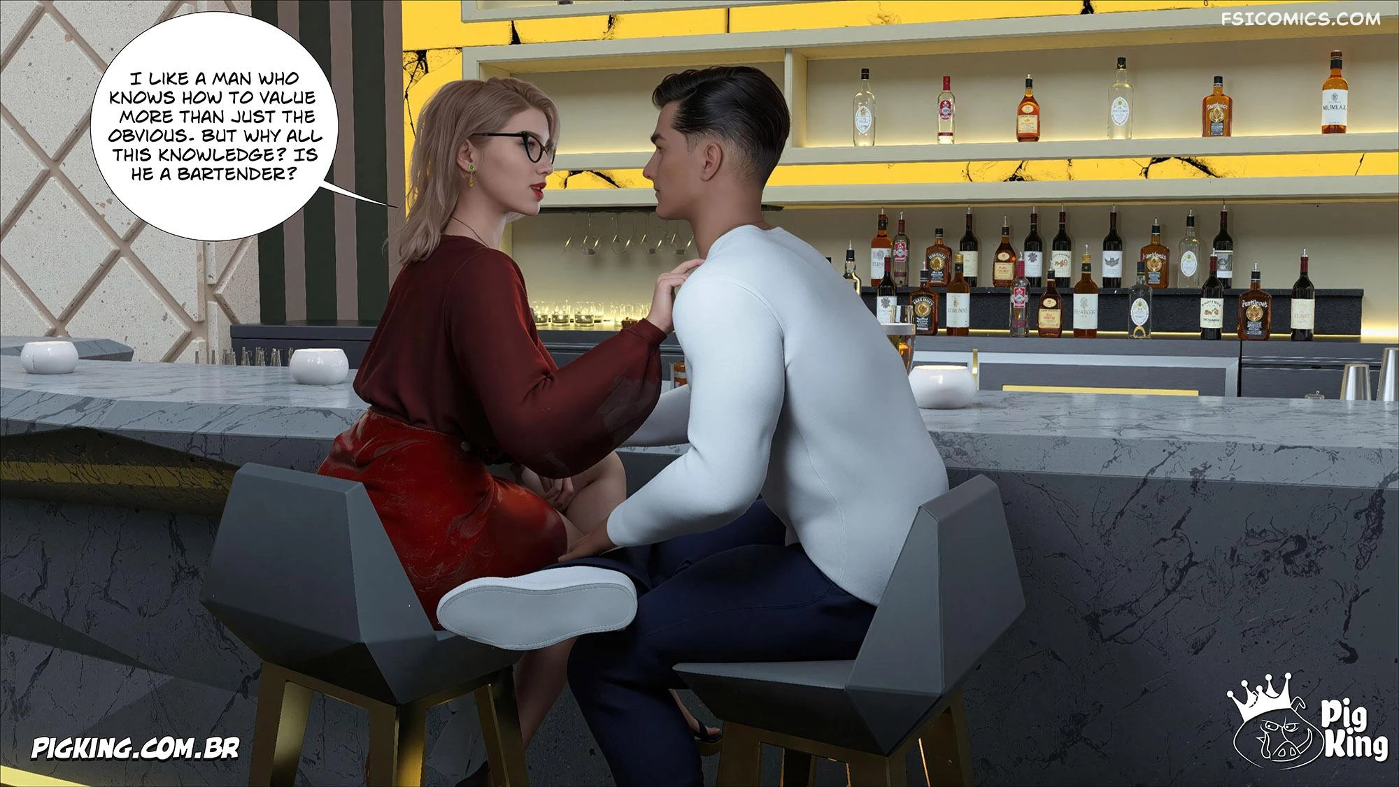 The Meeting Chapter 3 Elizabeth Short Stories CrazyDad3D FSIComics.com 11 - FSIComics