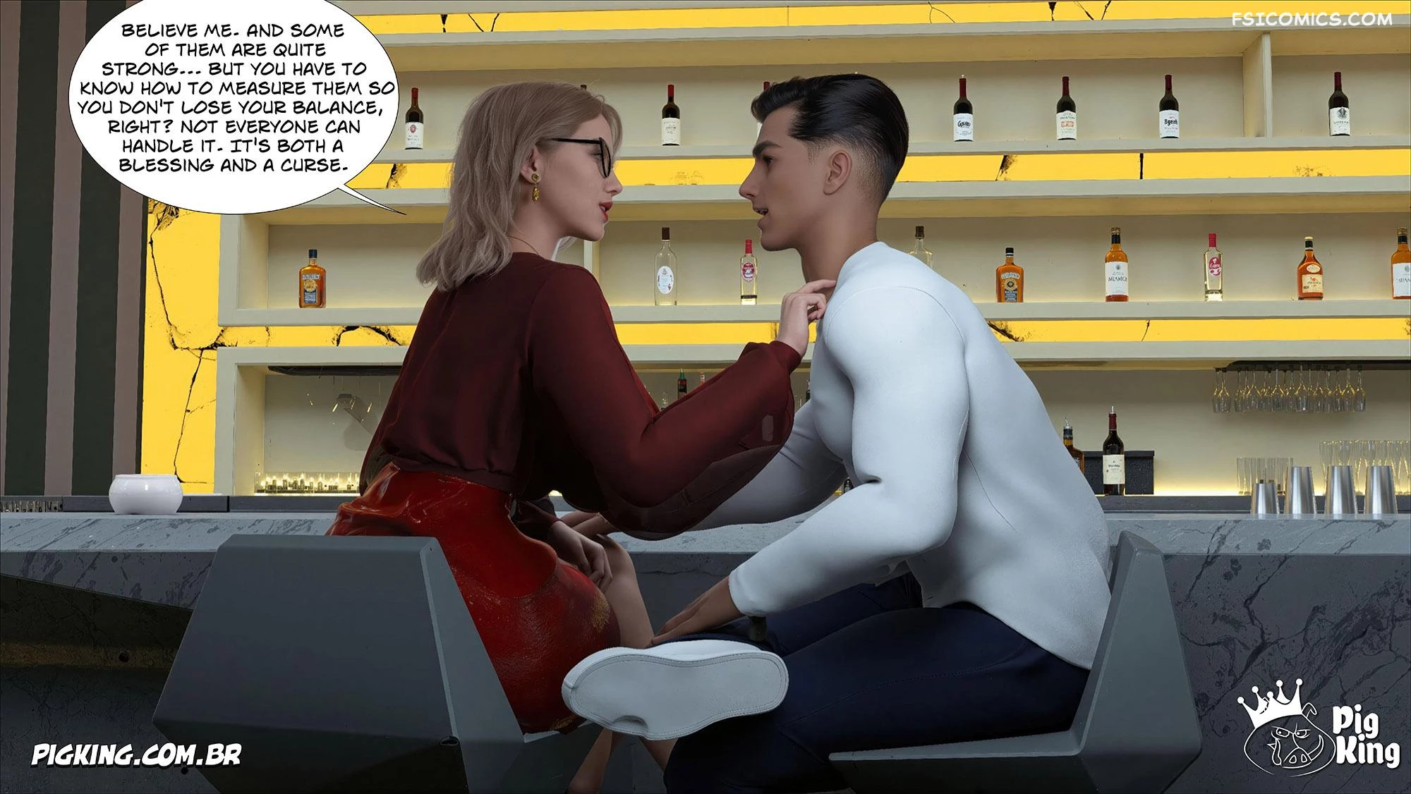 The Meeting Chapter 3 Elizabeth Short Stories CrazyDad3D FSIComics.com 15 - FSIComics