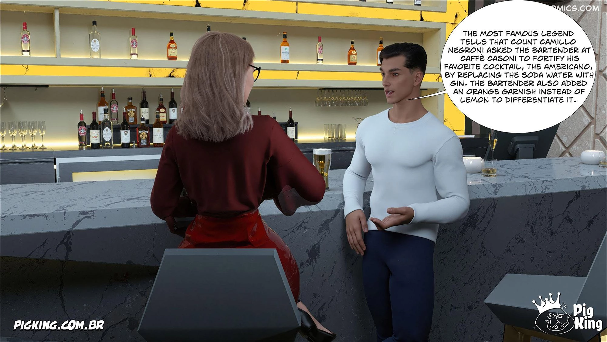 The Meeting Chapter 3 Elizabeth Short Stories CrazyDad3D FSIComics.com 4 - FSIComics