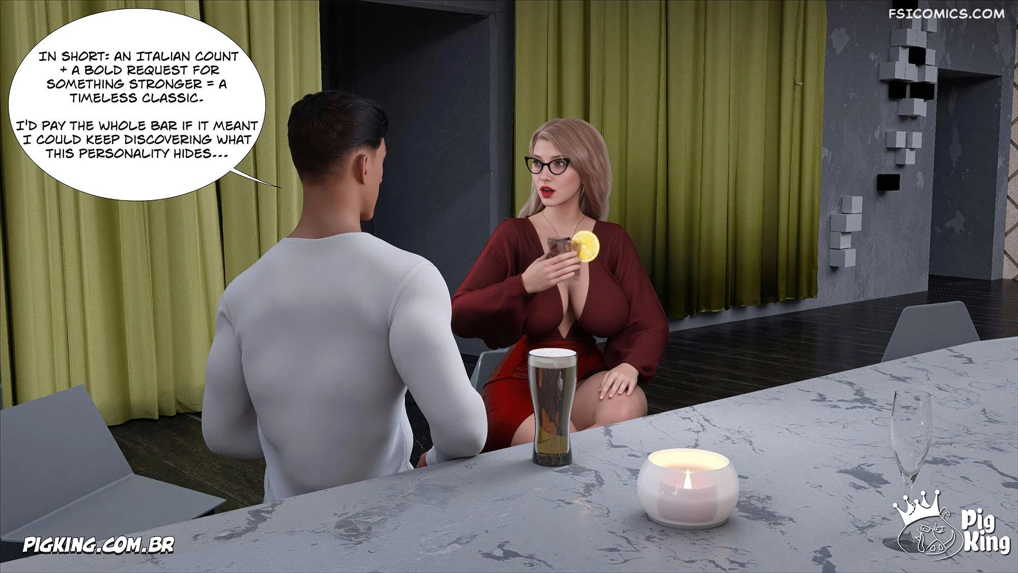The Meeting Chapter 3 Elizabeth Short Stories CrazyDad3D FSIComics.com 6 - FSIComics