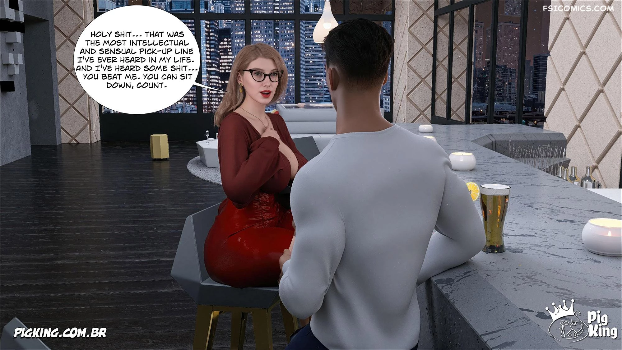 The Meeting Chapter 3 Elizabeth Short Stories CrazyDad3D FSIComics.com 7 - FSIComics