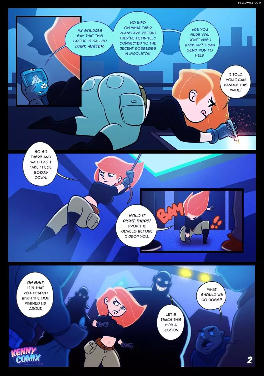 The Plot Darkens Kim Possible Kennycomix FSIComics.com 3 - FSIComics The Plot Darkens Kim Possible Kennycomix FSIComics.com 3 - FSIComics