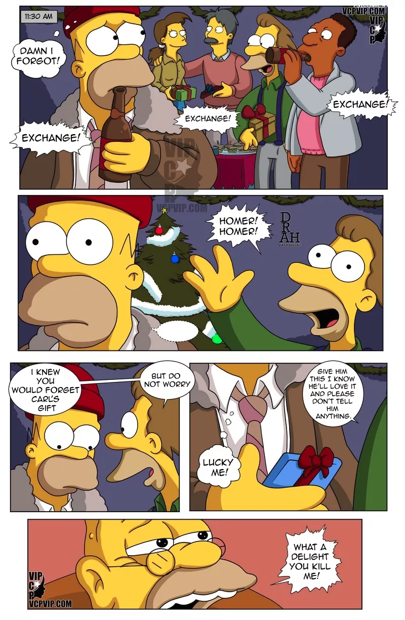 The Simpsons Christmas Special Drah Navlag FSIComics.com 13 - FSIComics The Simpsons Christmas Special Drah Navlag FSIComics.com 13 - FSIComics