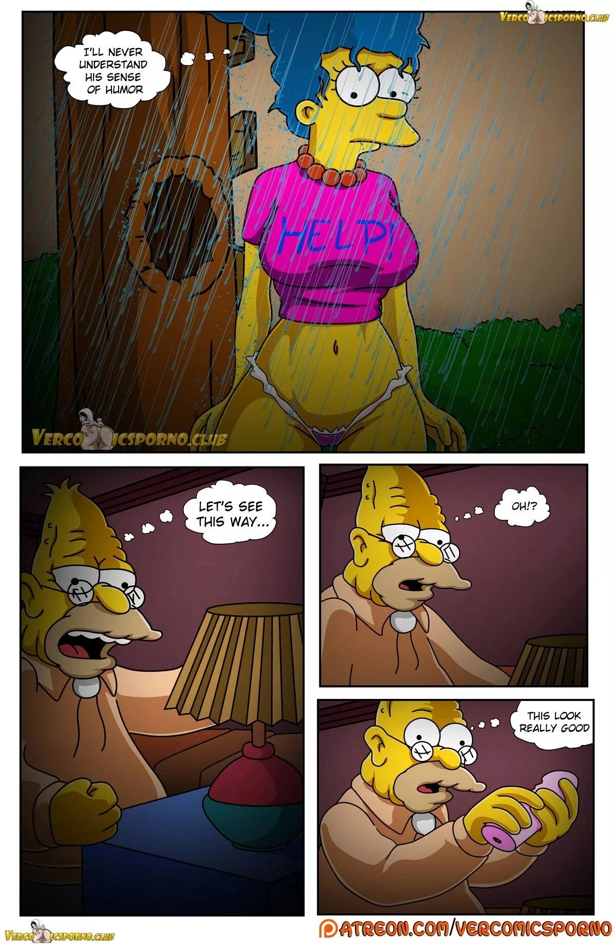 The Simpsons Grandpa And Me Drah Navlag FSIComics.com 29 - FSIComics The Simpsons Grandpa And Me Drah Navlag FSIComics.com 29 - FSIComics