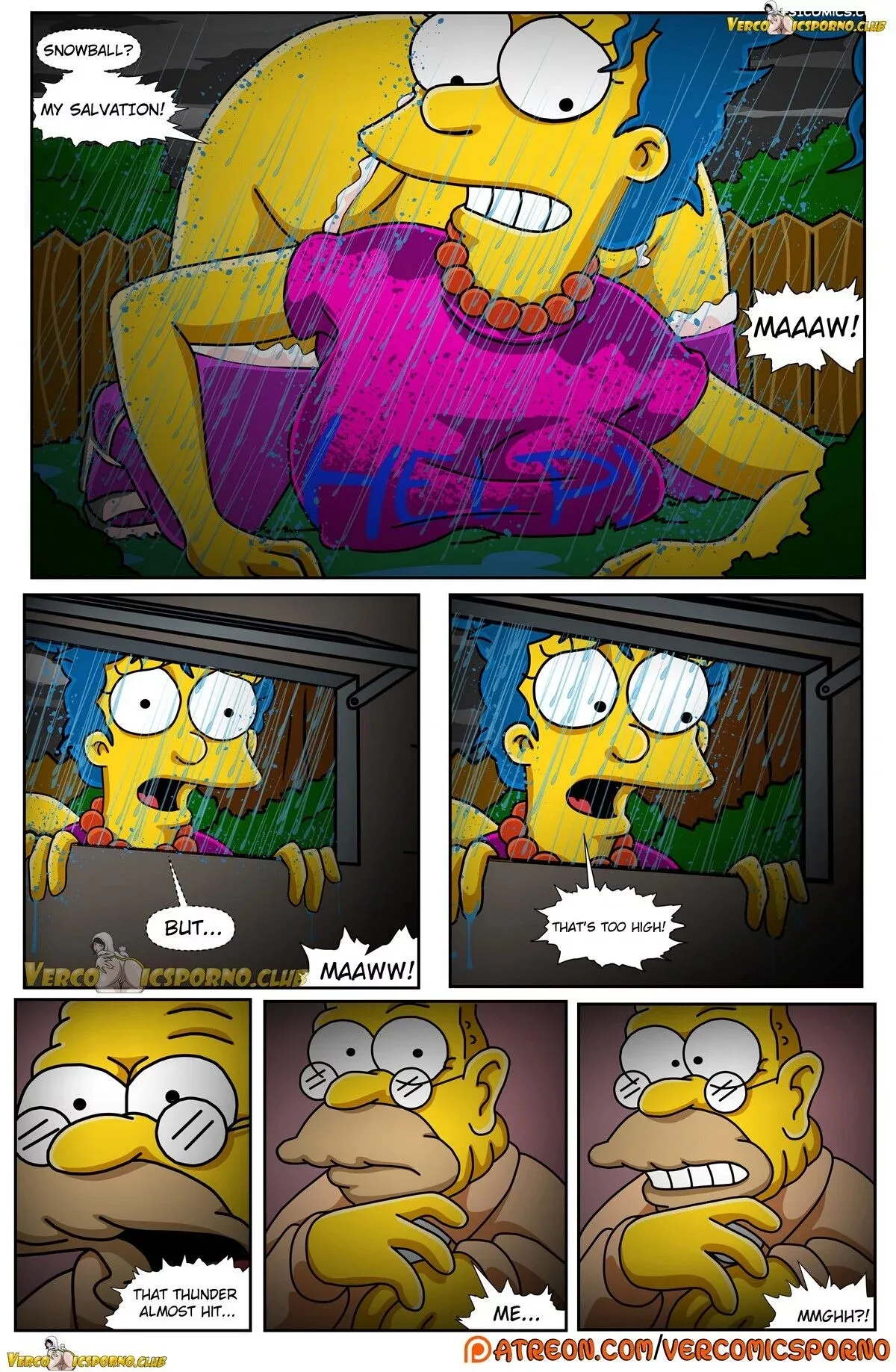 The Simpsons Grandpa And Me Drah Navlag FSIComics.com 33 - FSIComics The Simpsons Grandpa And Me Drah Navlag FSIComics.com 33 - FSIComics