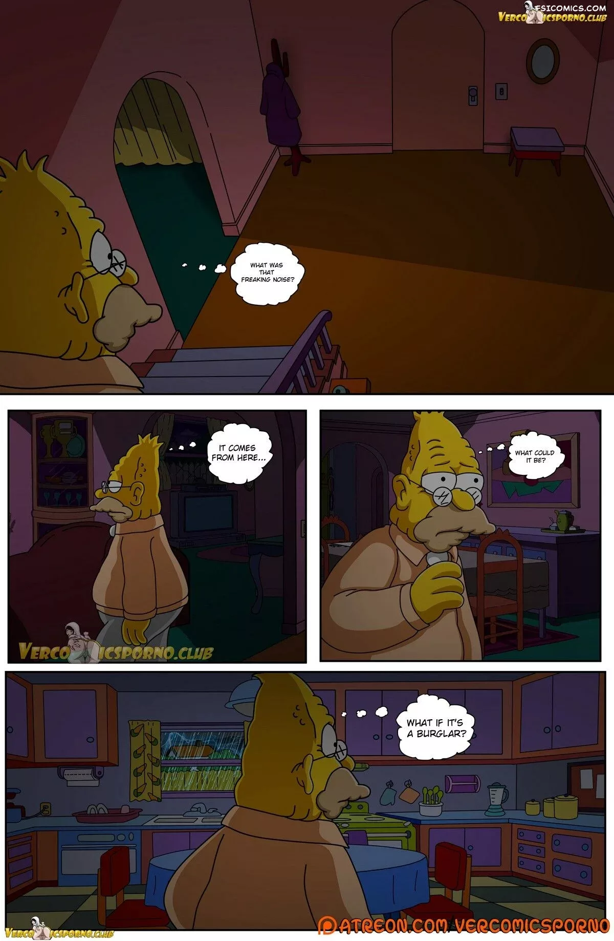 The Simpsons Grandpa And Me Drah Navlag FSIComics.com 37 - FSIComics The Simpsons Grandpa And Me Drah Navlag FSIComics.com 37 - FSIComics