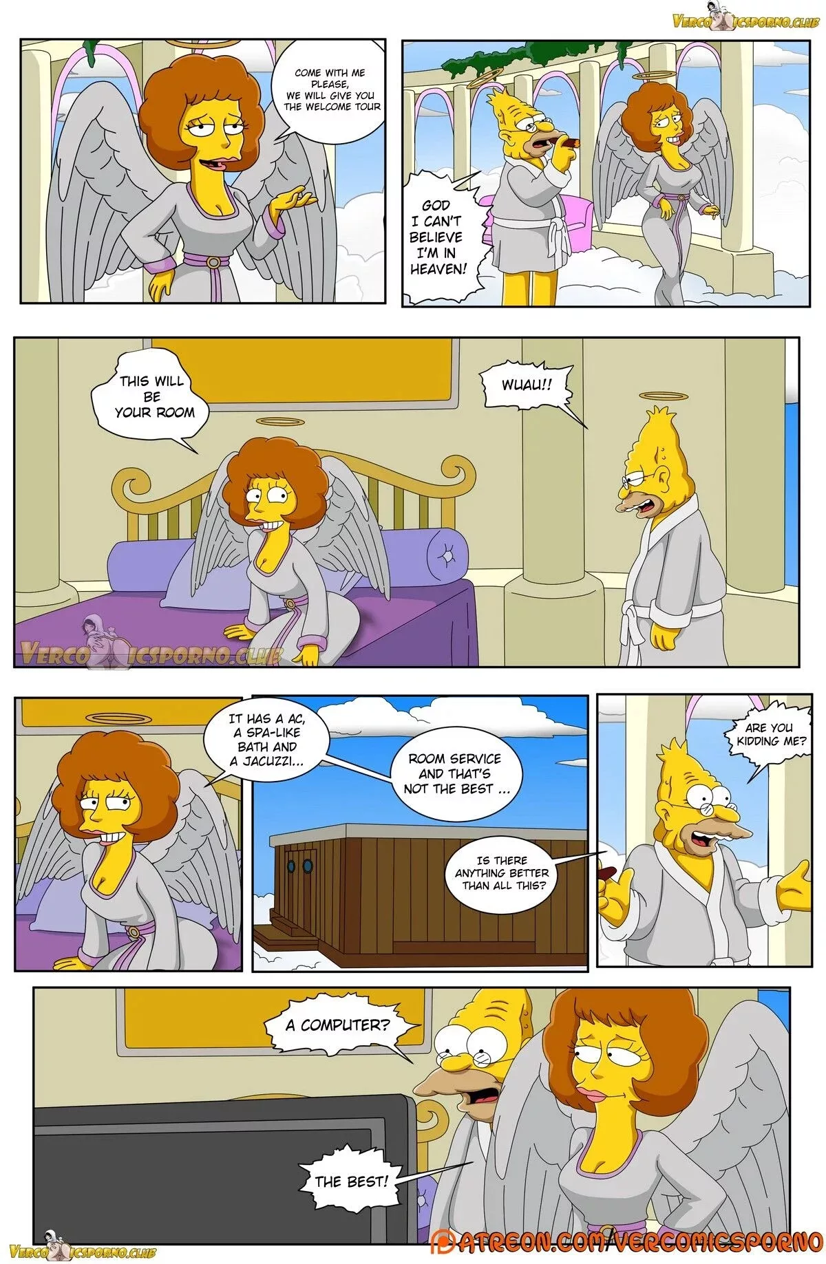 The Simpsons Grandpa And Me Drah Navlag FSIComics.com 45 - FSIComics The Simpsons Grandpa And Me Drah Navlag FSIComics.com 45 - FSIComics