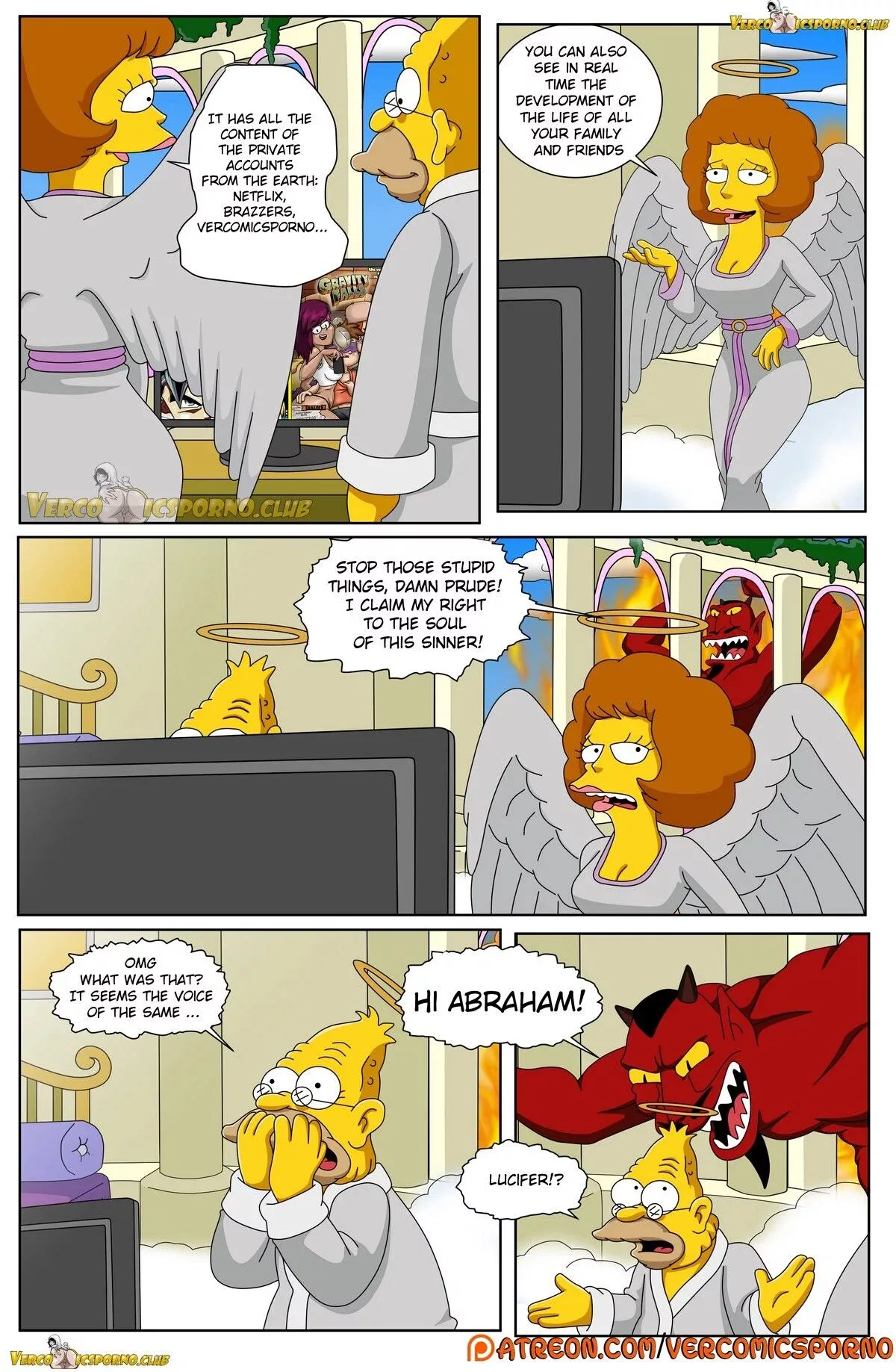 The Simpsons Grandpa And Me Drah Navlag FSIComics.com 46 - FSIComics The Simpsons Grandpa And Me Drah Navlag FSIComics.com 46 - FSIComics