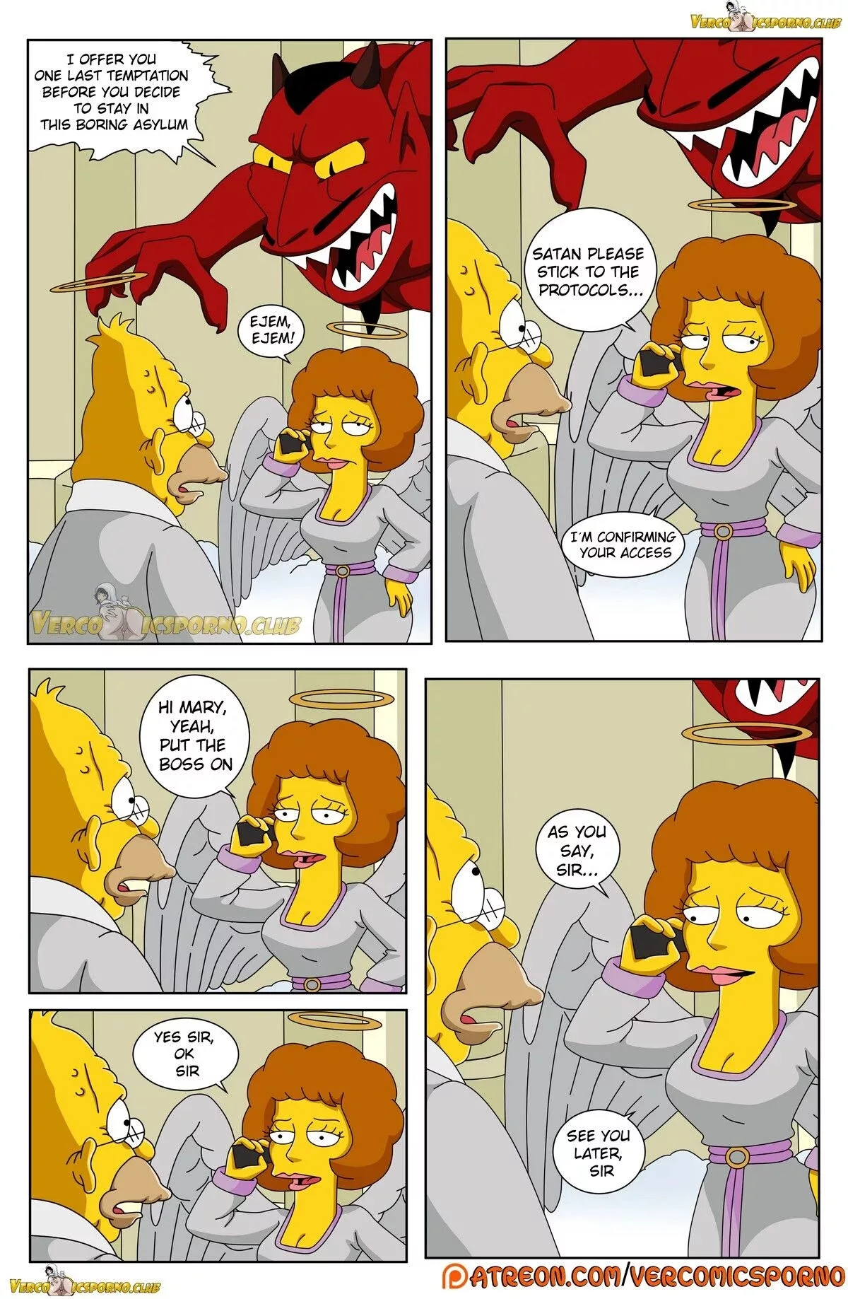 The Simpsons Grandpa And Me Drah Navlag FSIComics.com 47 - FSIComics The Simpsons Grandpa And Me Drah Navlag FSIComics.com 47 - FSIComics