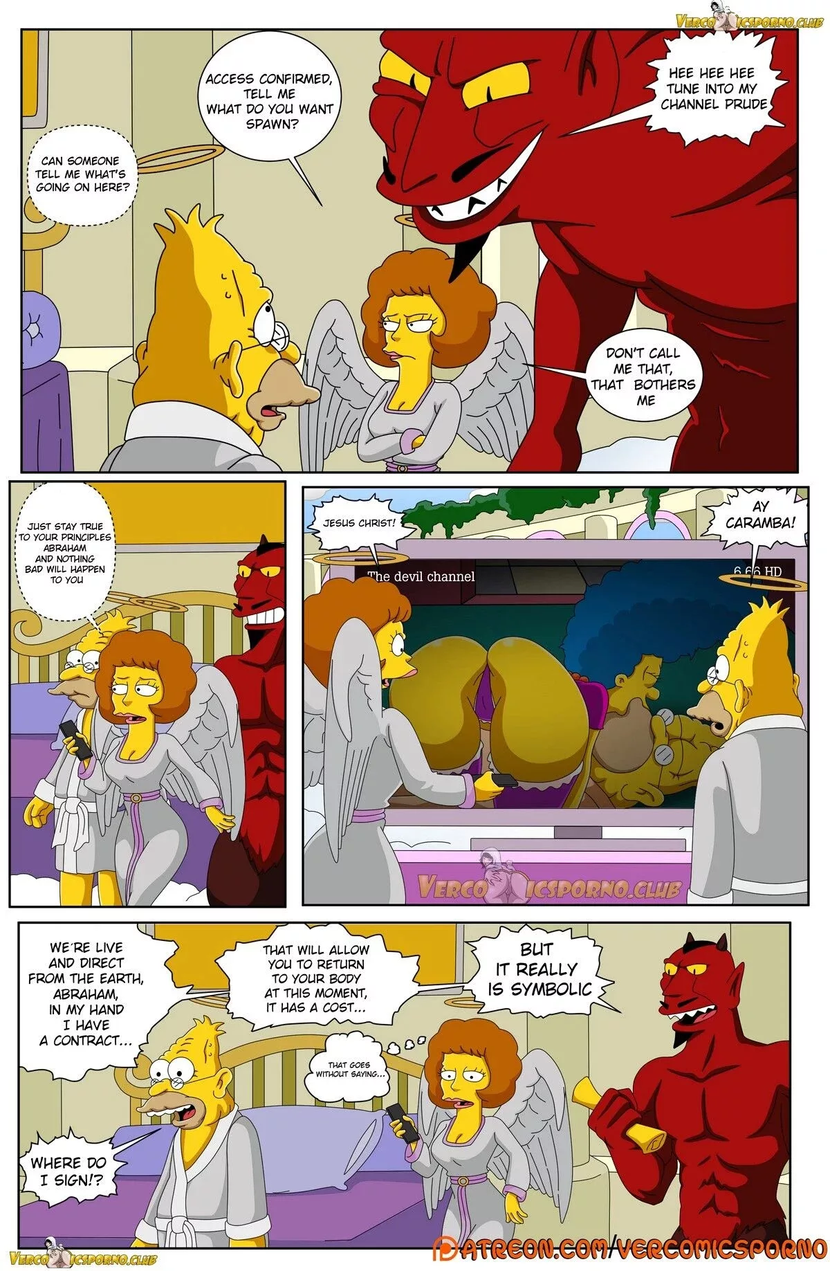 The Simpsons Grandpa And Me Drah Navlag FSIComics.com 48 - FSIComics The Simpsons Grandpa And Me Drah Navlag FSIComics.com 48 - FSIComics