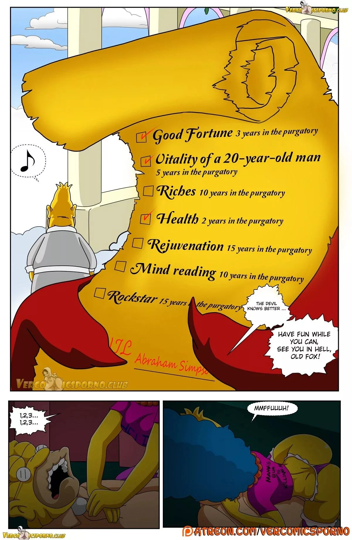 The Simpsons Grandpa And Me Drah Navlag FSIComics.com 49 - FSIComics The Simpsons Grandpa And Me Drah Navlag FSIComics.com 49 - FSIComics