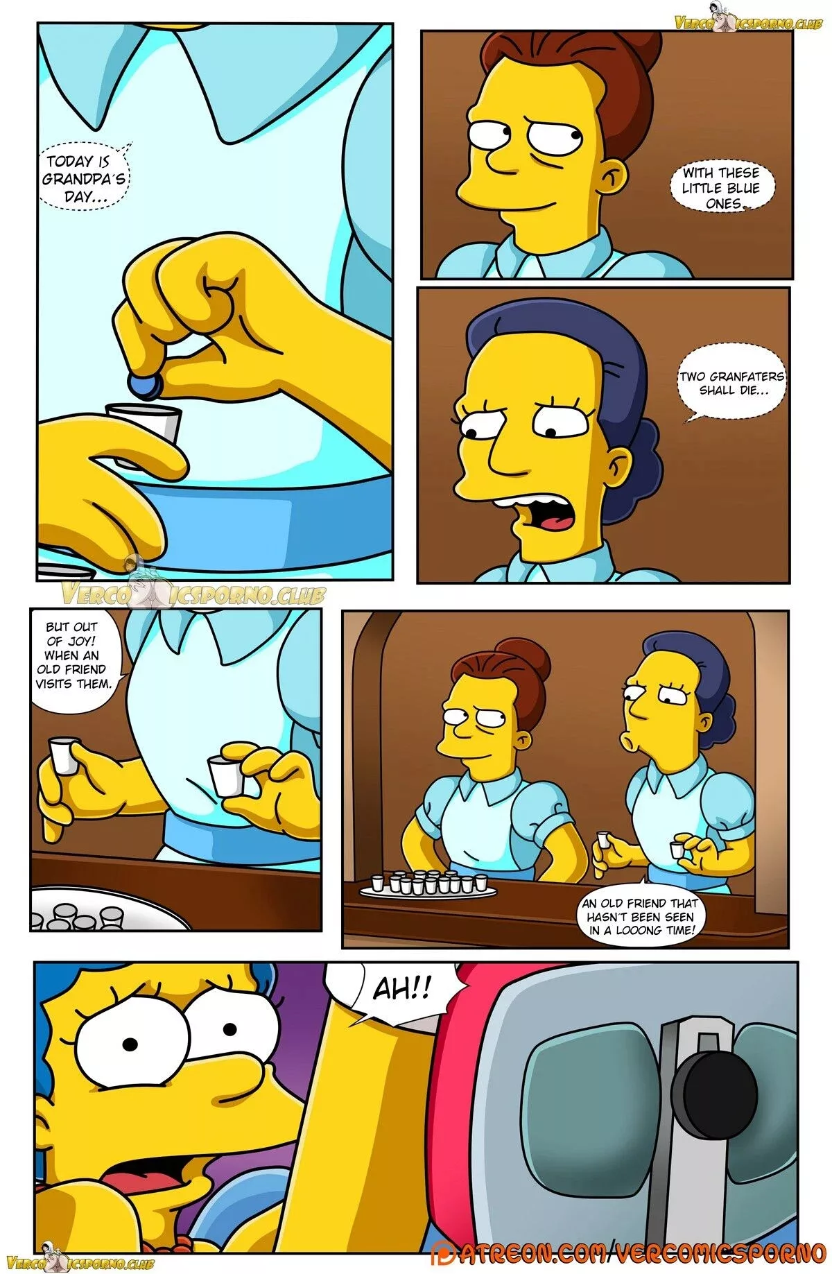 The Simpsons Grandpa And Me Drah Navlag FSIComics.com 5 - FSIComics The Simpsons Grandpa And Me Drah Navlag FSIComics.com 5 - FSIComics