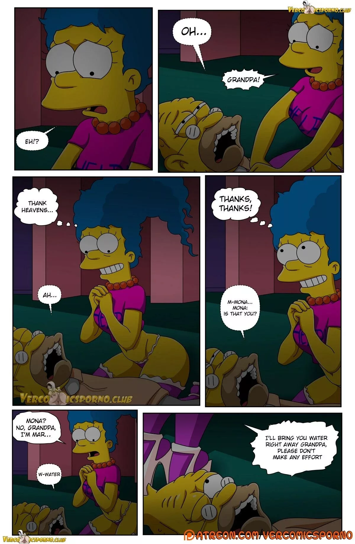 The Simpsons Grandpa And Me Drah Navlag FSIComics.com 51 - FSIComics The Simpsons Grandpa And Me Drah Navlag FSIComics.com 51 - FSIComics
