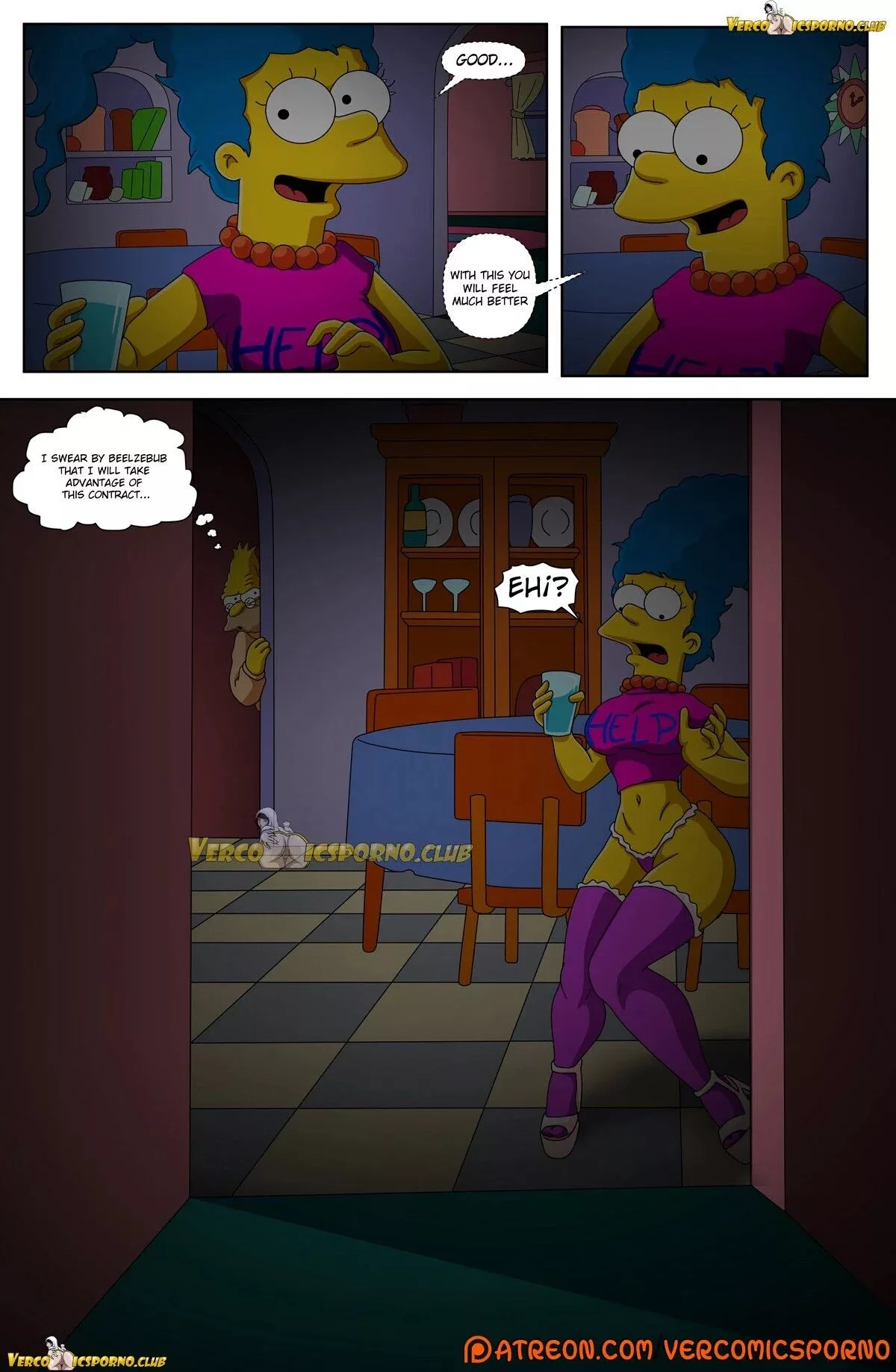 The Simpsons Grandpa And Me Drah Navlag FSIComics.com 52 - FSIComics The Simpsons Grandpa And Me Drah Navlag FSIComics.com 52 - FSIComics