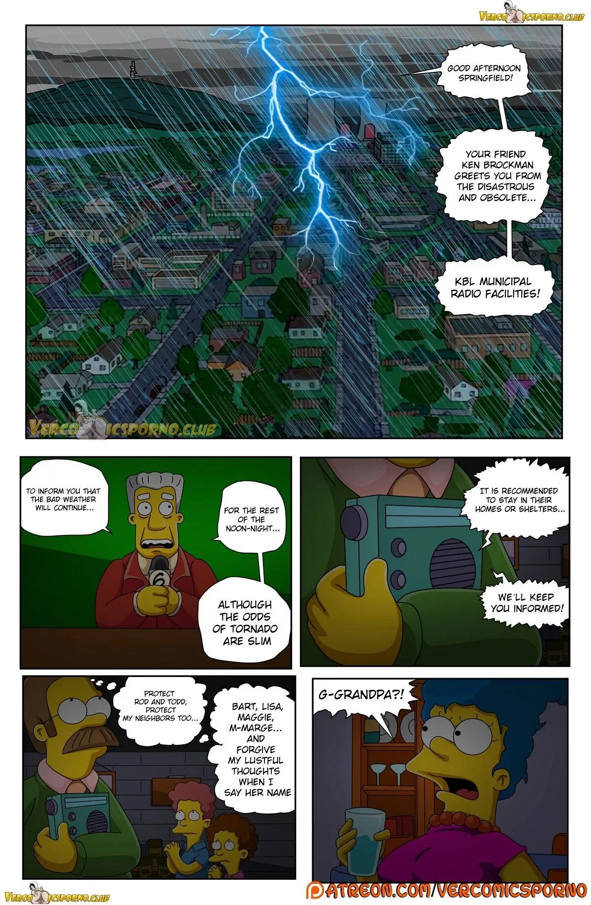 The Simpsons Grandpa And Me Drah Navlag FSIComics.com 53 - FSIComics The Simpsons Grandpa And Me Drah Navlag FSIComics.com 53 - FSIComics