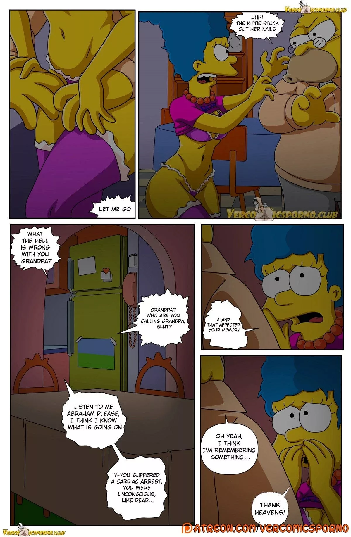 The Simpsons Grandpa And Me Drah Navlag FSIComics.com 58 - FSIComics The Simpsons Grandpa And Me Drah Navlag FSIComics.com 58 - FSIComics