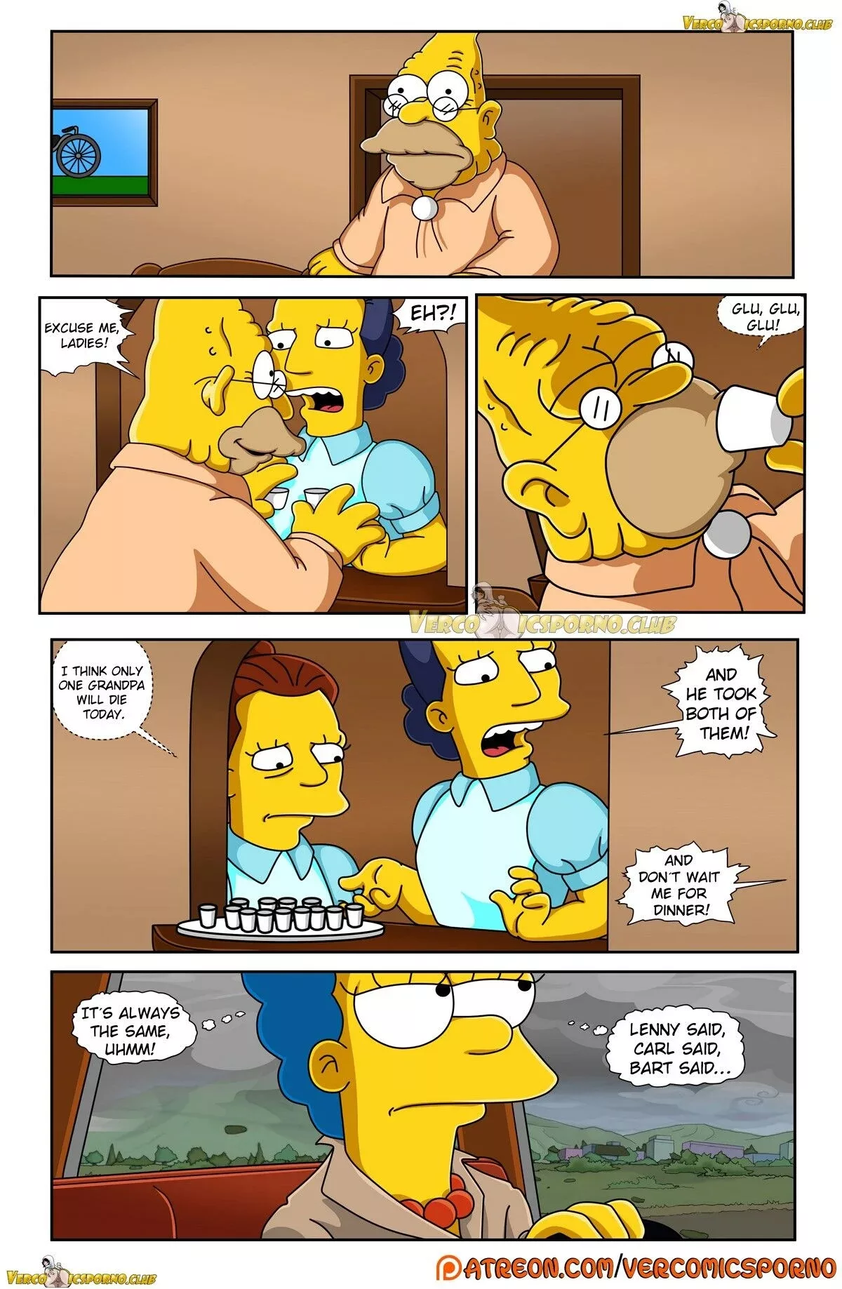 The Simpsons Grandpa And Me Drah Navlag FSIComics.com 9 - FSIComics The Simpsons Grandpa And Me Drah Navlag FSIComics.com 9 - FSIComics