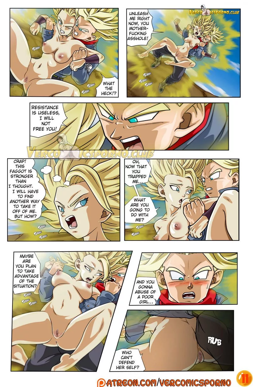 Trunks and Caulifla Drah Navlag FSIComics.com 12 - FSIComics Trunks and Caulifla Drah Navlag FSIComics.com 12 - FSIComics