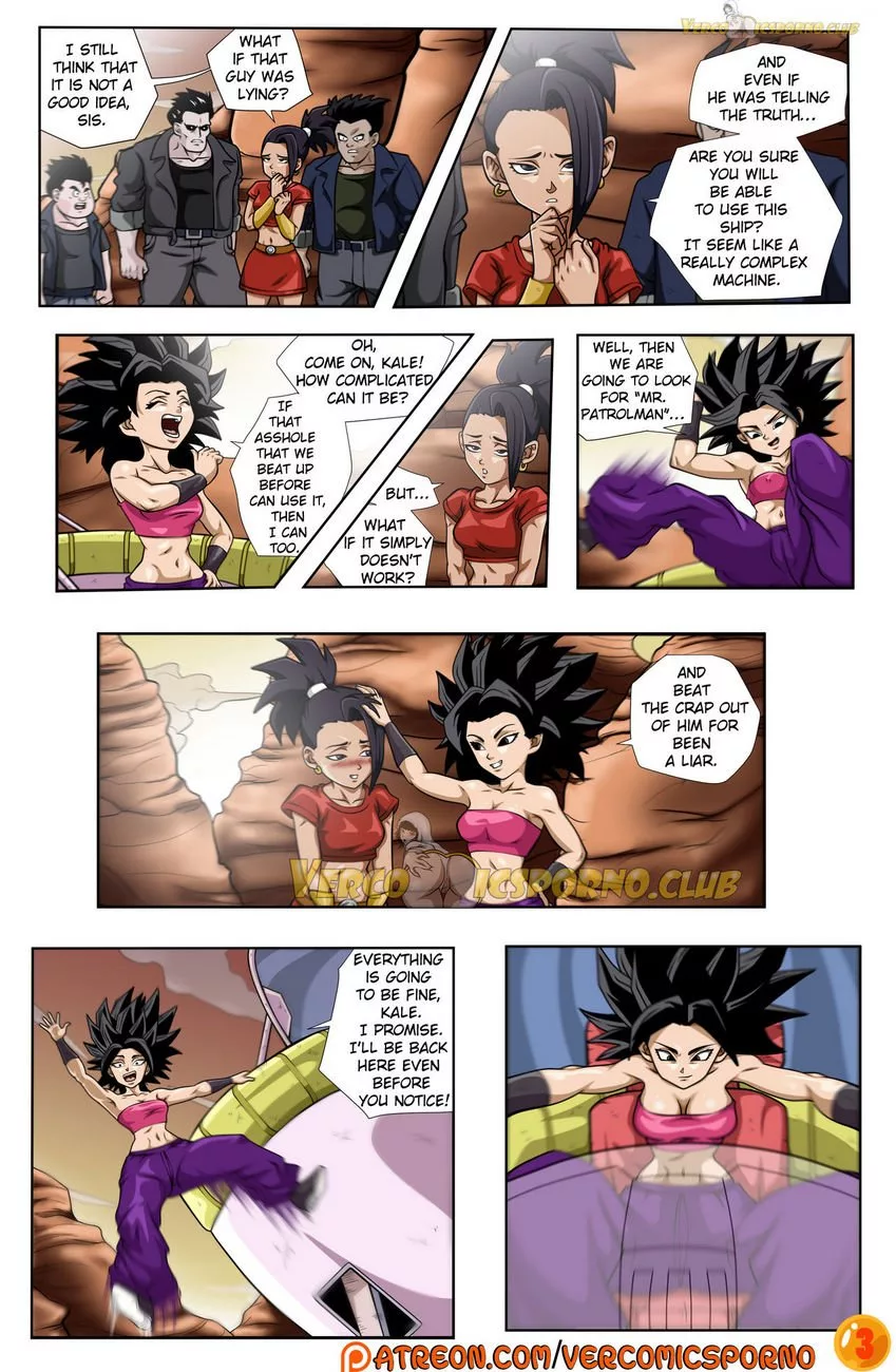 Trunks and Caulifla Drah Navlag FSIComics.com 4 - FSIComics Trunks and Caulifla Drah Navlag FSIComics.com 4 - FSIComics