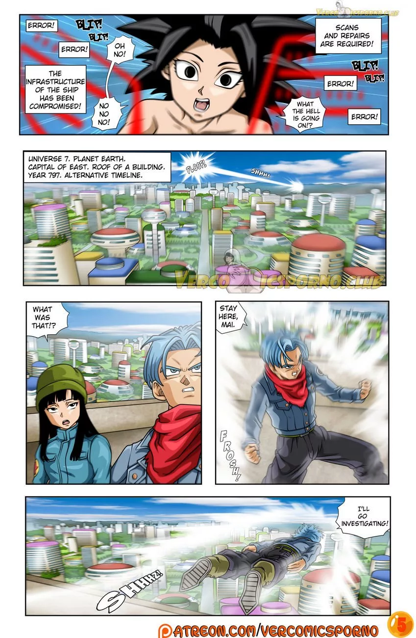 Trunks and Caulifla Drah Navlag FSIComics.com 6 - FSIComics Trunks and Caulifla Drah Navlag FSIComics.com 6 - FSIComics