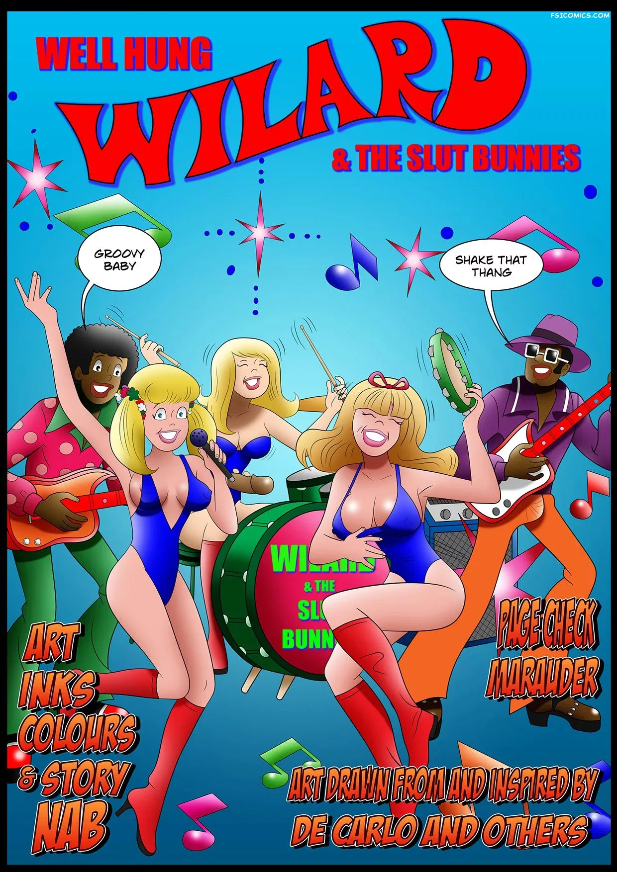 Well Hung Wilard And The Slut Bunnies NAB Art by JABComix FSIComics.com 1 - FSIComics Well Hung Wilard And The Slut Bunnies NAB Art by JABComix FSIComics.com 1 - FSIComics