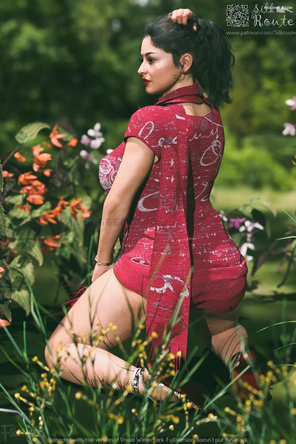 bhabhi outdoor silk route ira raman 005 - FSIComics bhabhi outdoor silk route ira raman 005 - FSIComics