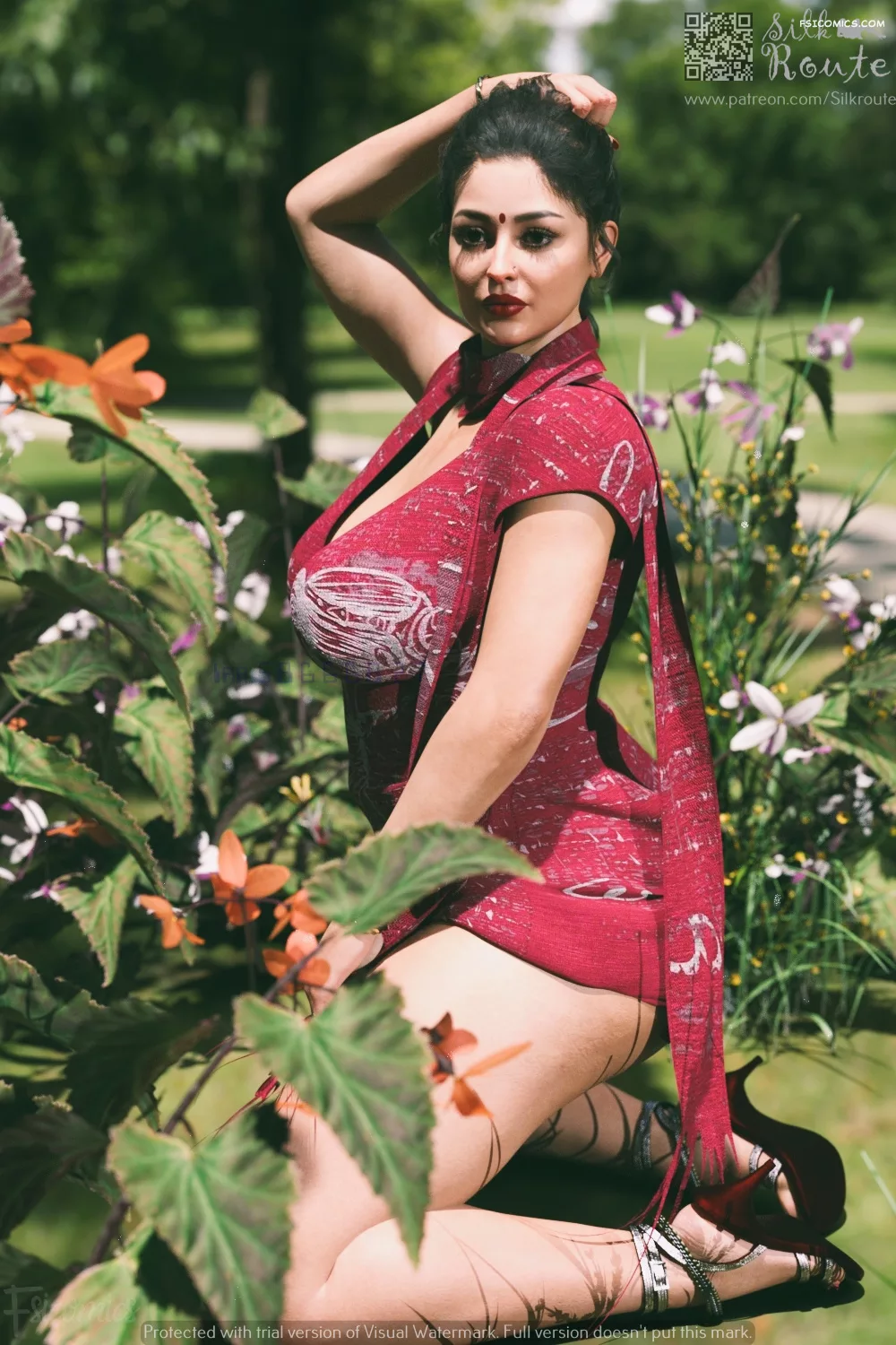 bhabhi outdoor silk route ira raman 006 - FSIComics bhabhi outdoor silk route ira raman 006 - FSIComics