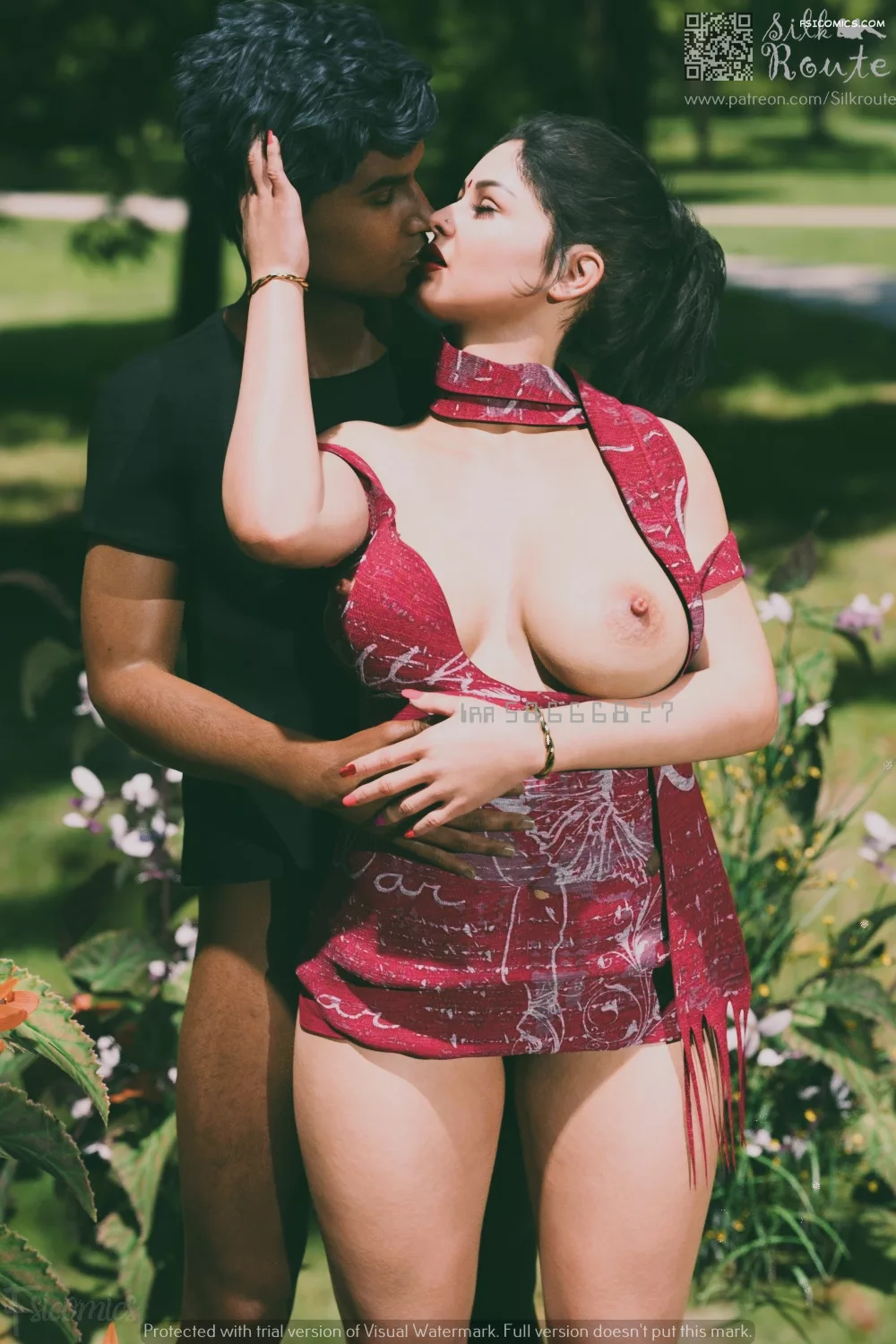 bhabhi outdoor silk route ira raman 032 - FSIComics bhabhi outdoor silk route ira raman 032 - FSIComics